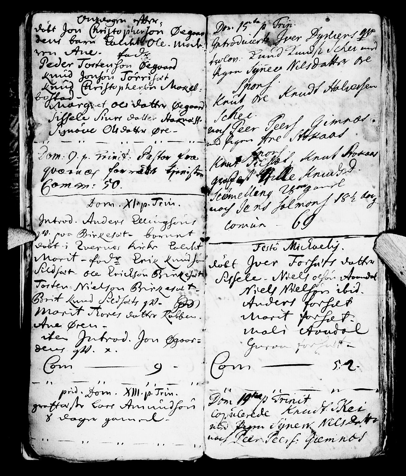 Ministerialprotokoller, klokkerbøker og fødselsregistre - Møre og Romsdal, AV/SAT-A-1454/584/L0964: Parish register (official) no. 584A04, 1732-1754