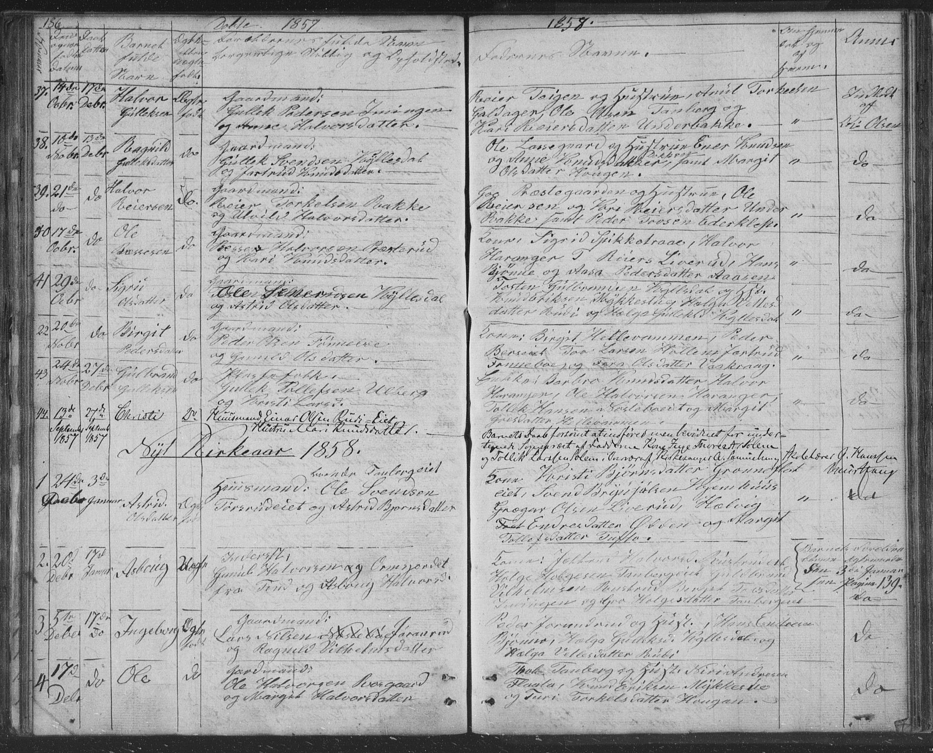 Nore kirkebøker, AV/SAKO-A-238/F/Fc/L0002: Parish register (official) no. III 2, 1836-1861, p. 186