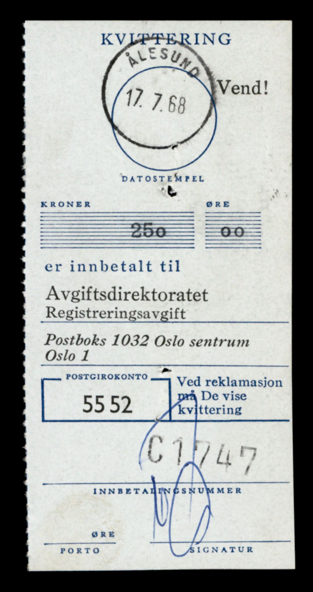 Møre og Romsdal vegkontor - Ålesund trafikkstasjon, SAT/A-4099/F/Fe/L0045: Registreringskort for kjøretøy T 14320 - T 14444, 1927-1998, p. 3156