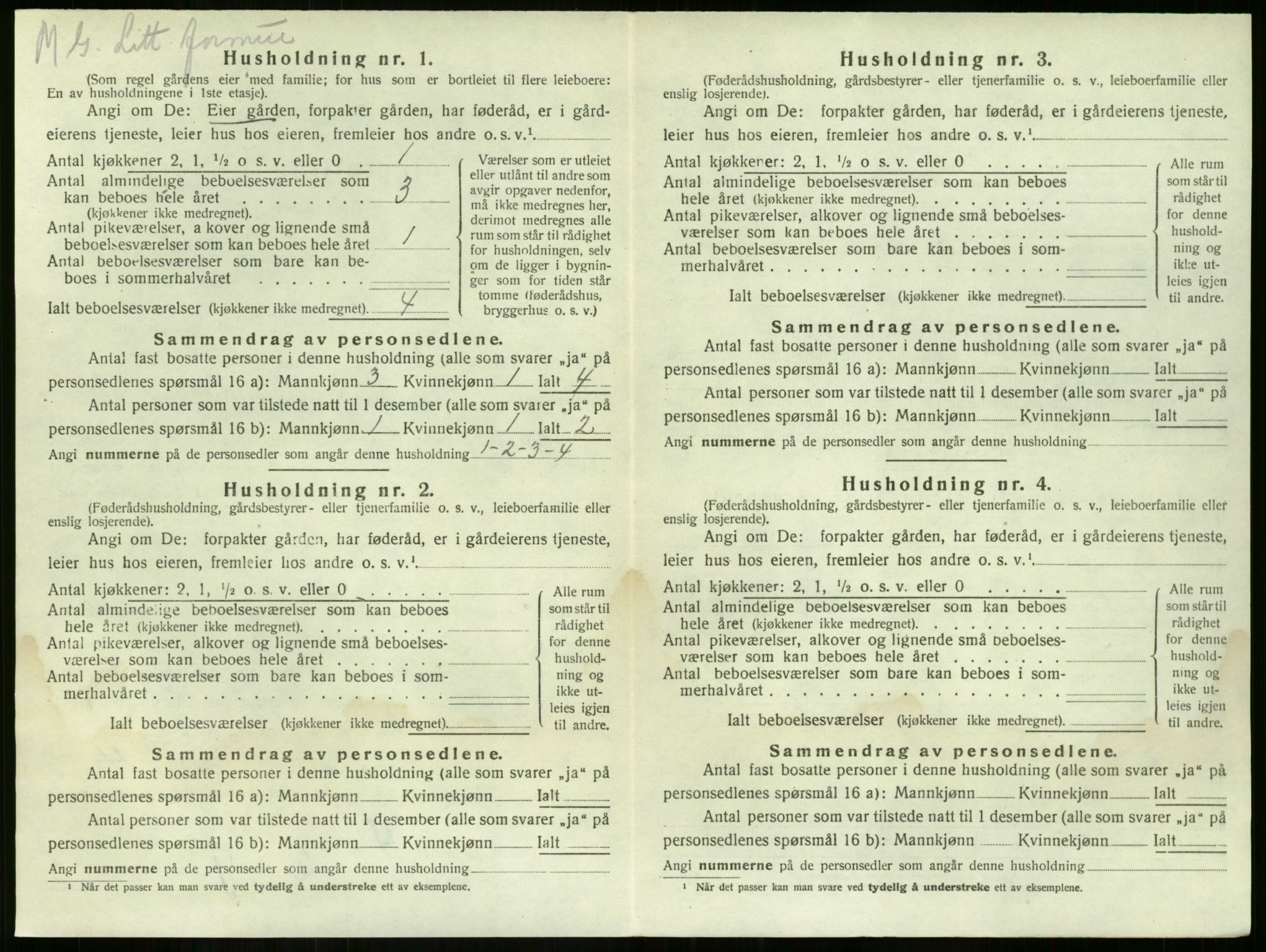 SAKO, 1920 census for Nøtterøy, 1920, p. 1706