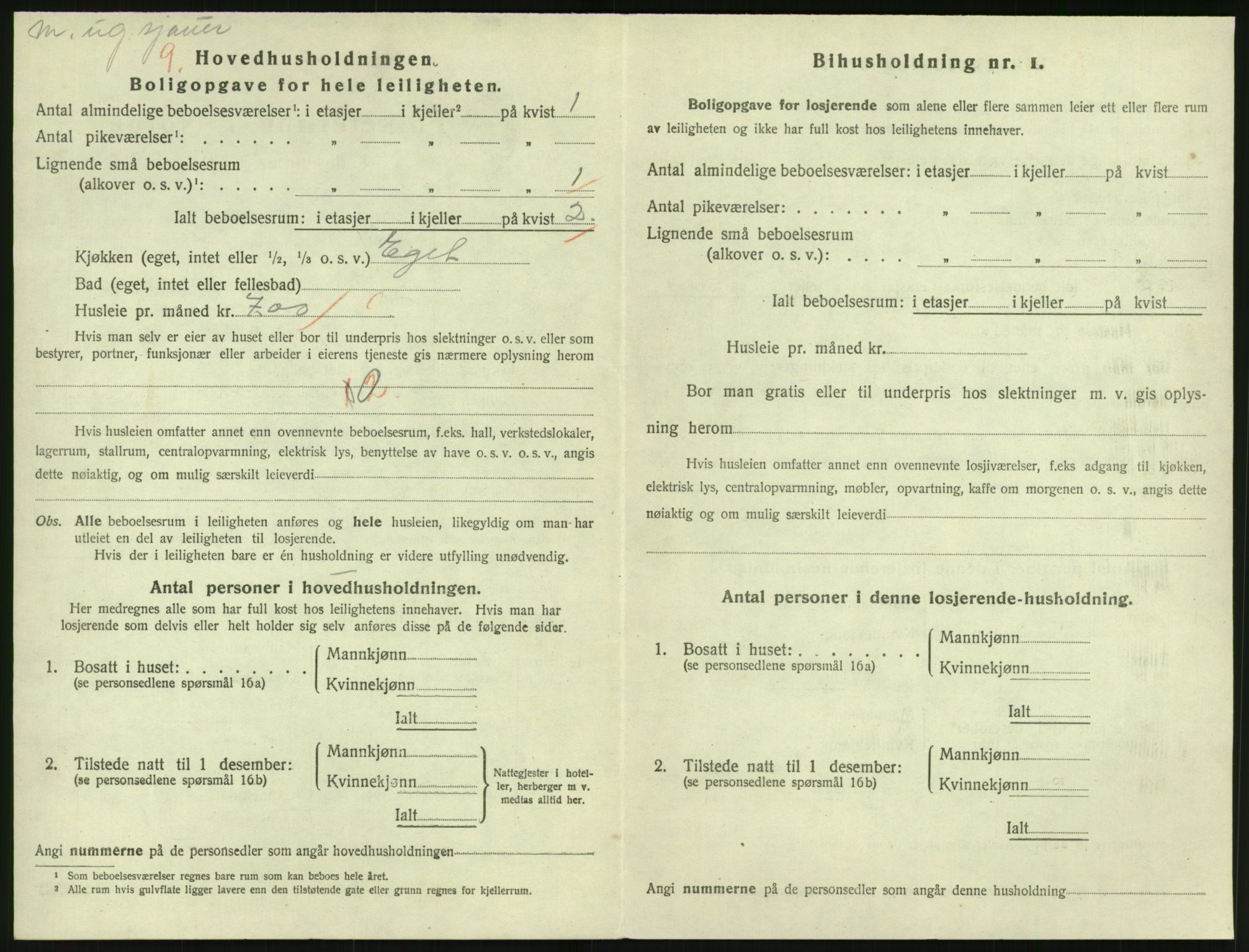 SAK, 1920 census for Risør, 1920, p. 2610