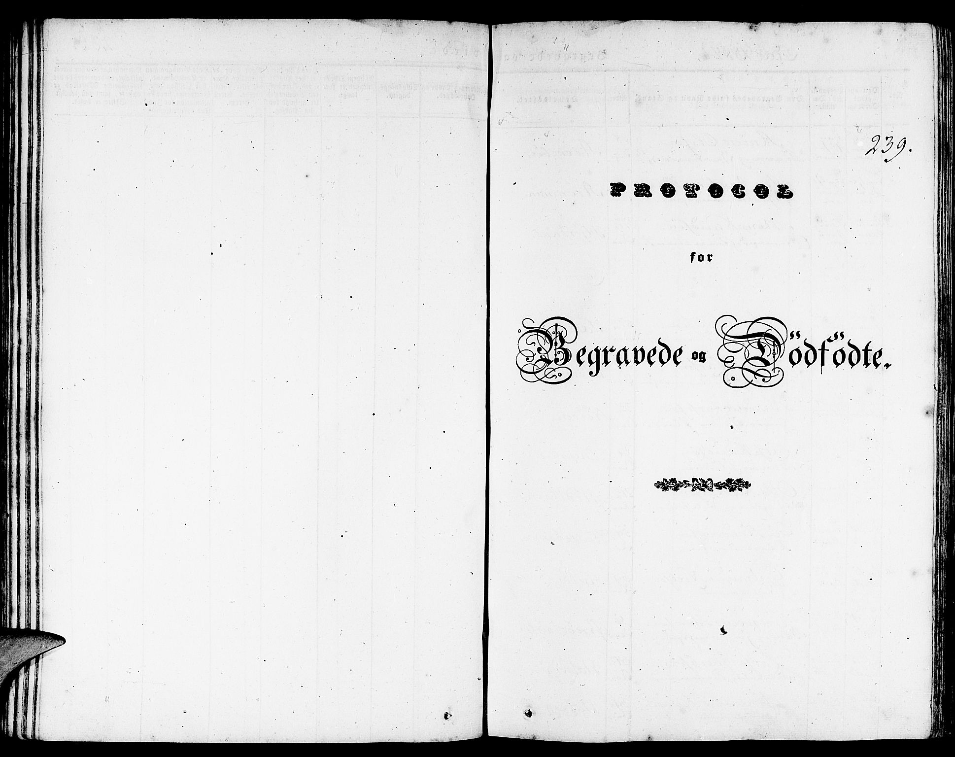 Gulen sokneprestembete, SAB/A-80201/H/Haa/Haaa/L0020: Parish register (official) no. A 20, 1837-1847, p. 239