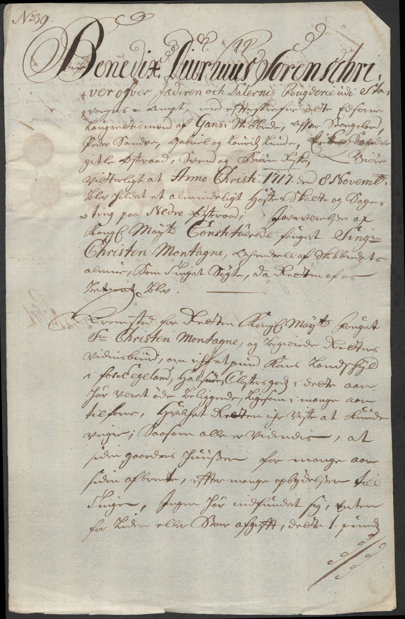 Rentekammeret inntil 1814, Reviderte regnskaper, Fogderegnskap, RA/EA-4092/R46/L2742: Fogderegnskap Jæren og Dalane, 1717, p. 177