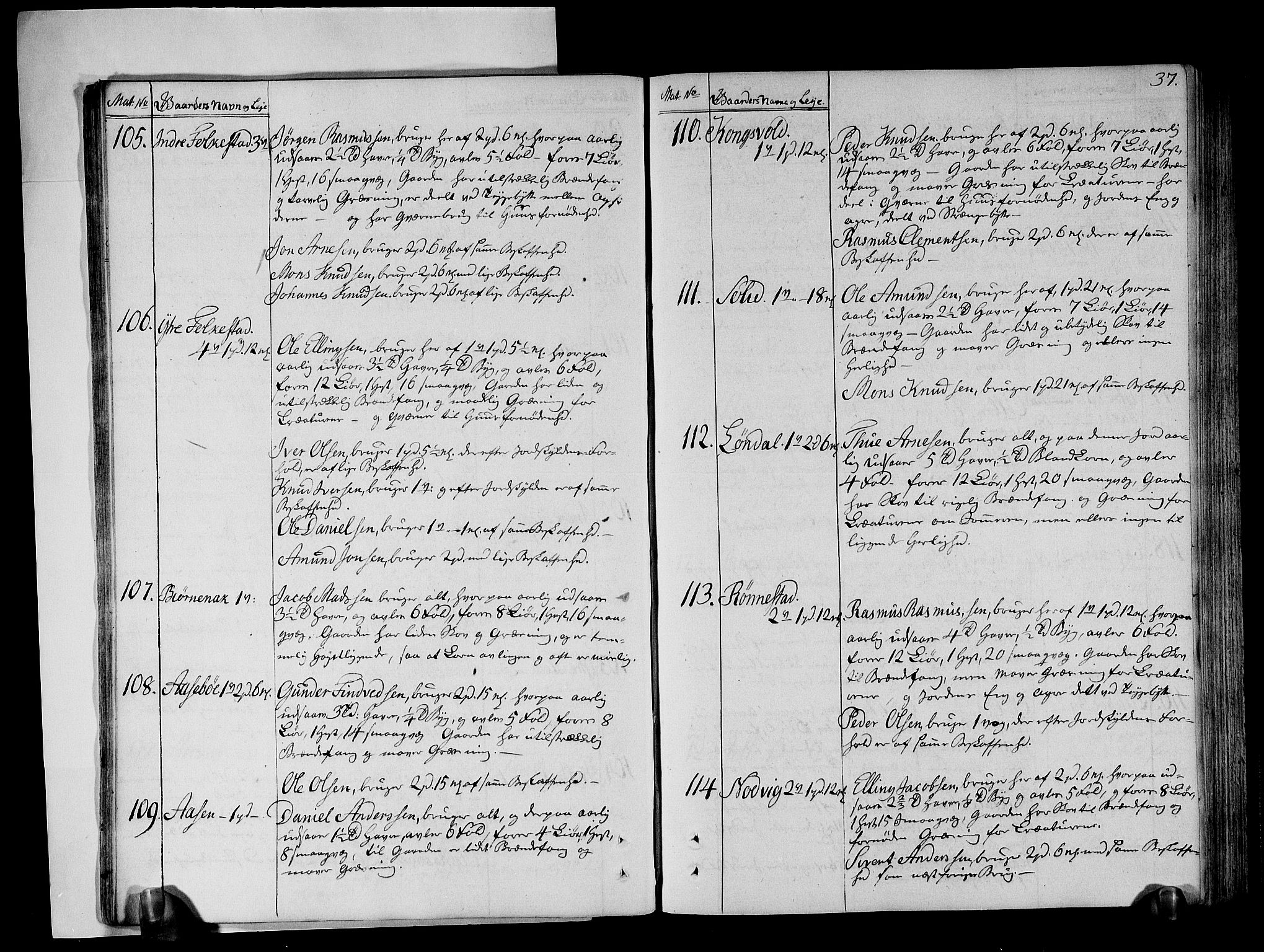 Rentekammeret inntil 1814, Realistisk ordnet avdeling, AV/RA-EA-4070/N/Ne/Nea/L0122: Sunnmøre fogderi. Deliberasjonsprotokoll, 1803, p. 40