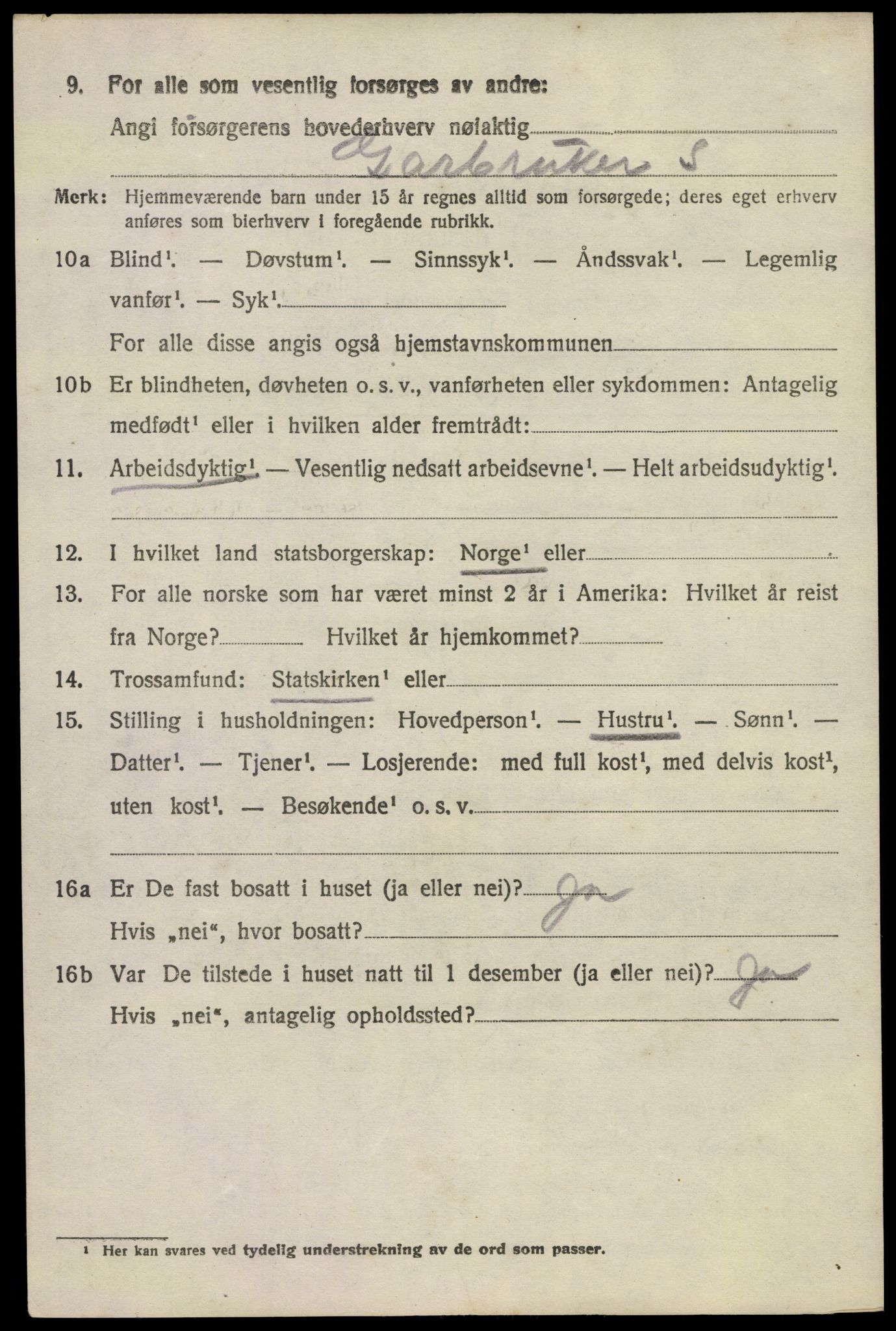 SAKO, 1920 census for Hedrum, 1920, p. 9934