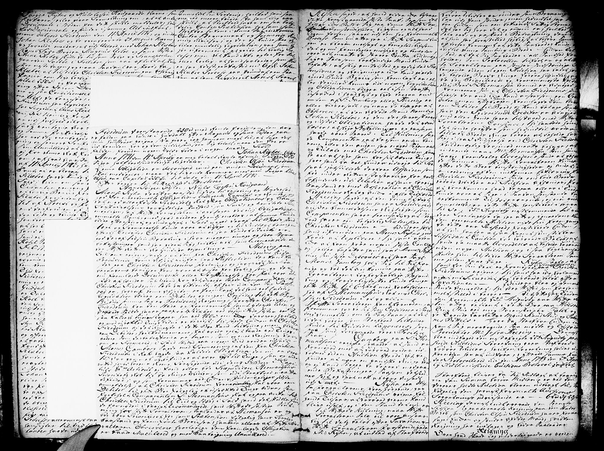 Eiker, Modum og Sigdal sorenskriveri, AV/SAKO-A-123/H/Hb/Hba/L0010: Skifteprotokoll, 1746-1751, p. 6b-7a