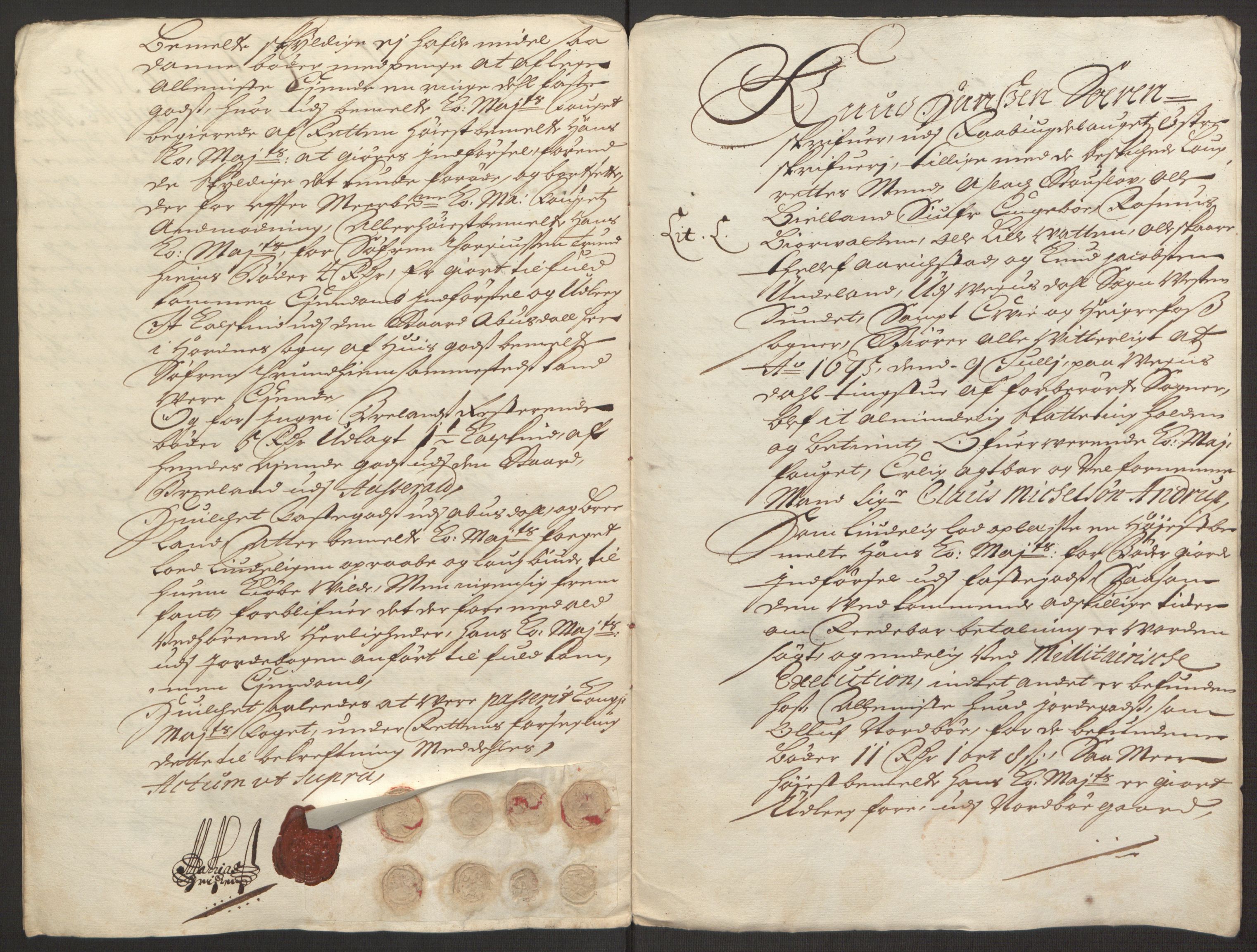 Rentekammeret inntil 1814, Reviderte regnskaper, Fogderegnskap, RA/EA-4092/R40/L2444: Fogderegnskap Råbyggelag, 1693-1696, p. 292