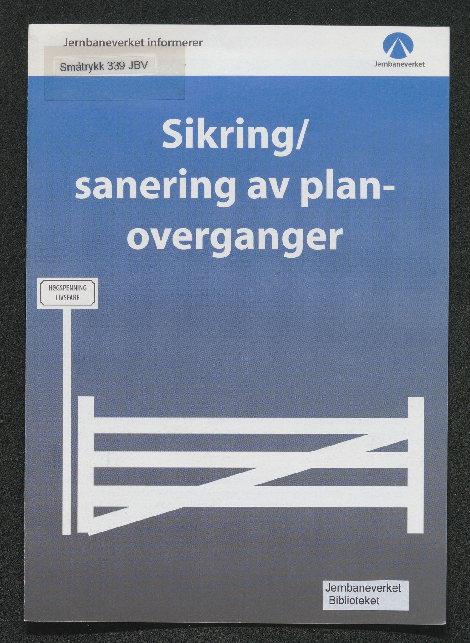 Norges Statsbaner Bibliotek (NSB), AV/SAKO-A-355/F/Fc/L0005/0002: Småtrykk 280 - 349 / Småtrykk 330 - 349, 1886-2006