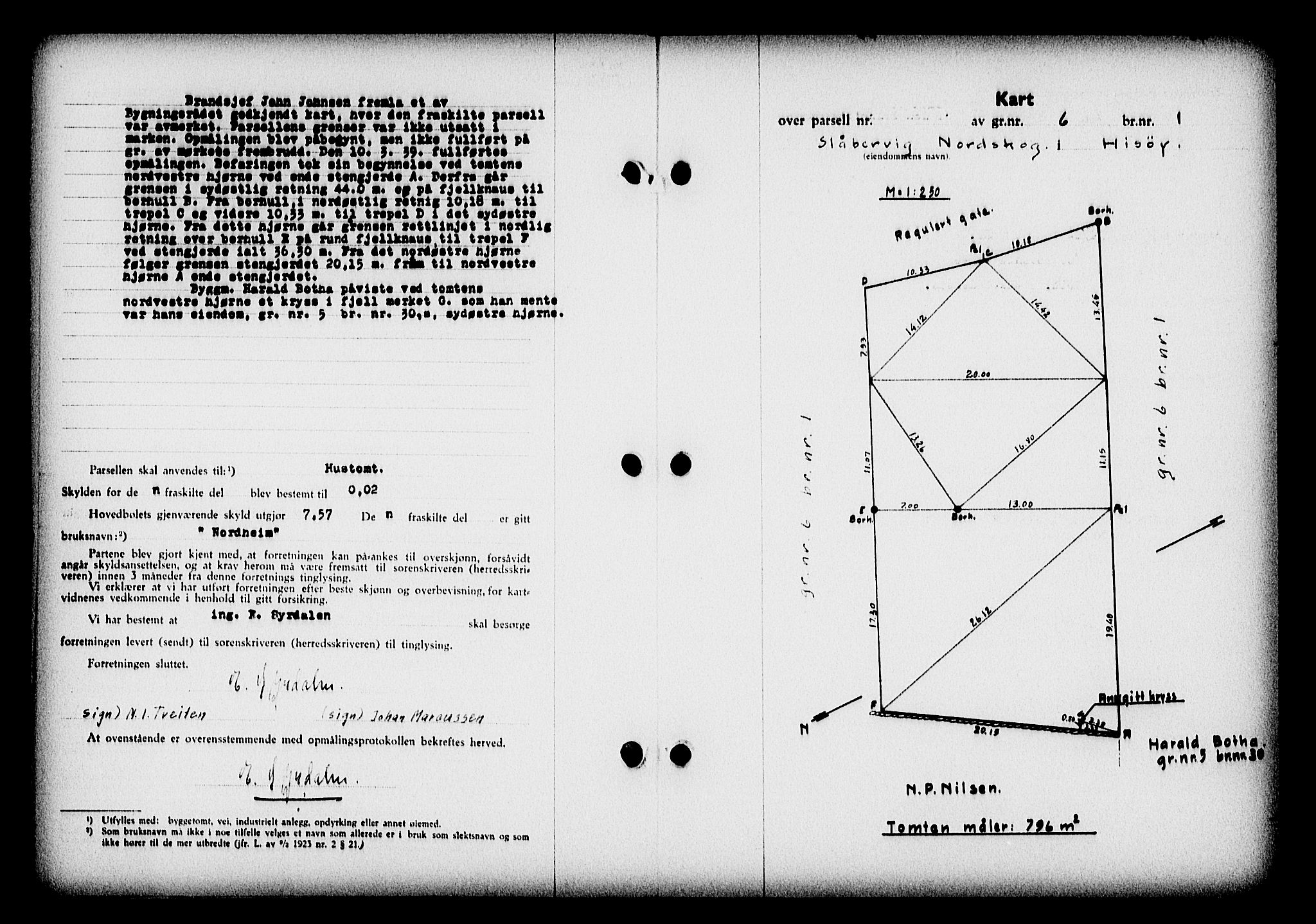 Nedenes sorenskriveri, AV/SAK-1221-0006/G/Gb/Gba/L0046: Mortgage book no. 42, 1938-1939, Diary no: : 232/1939