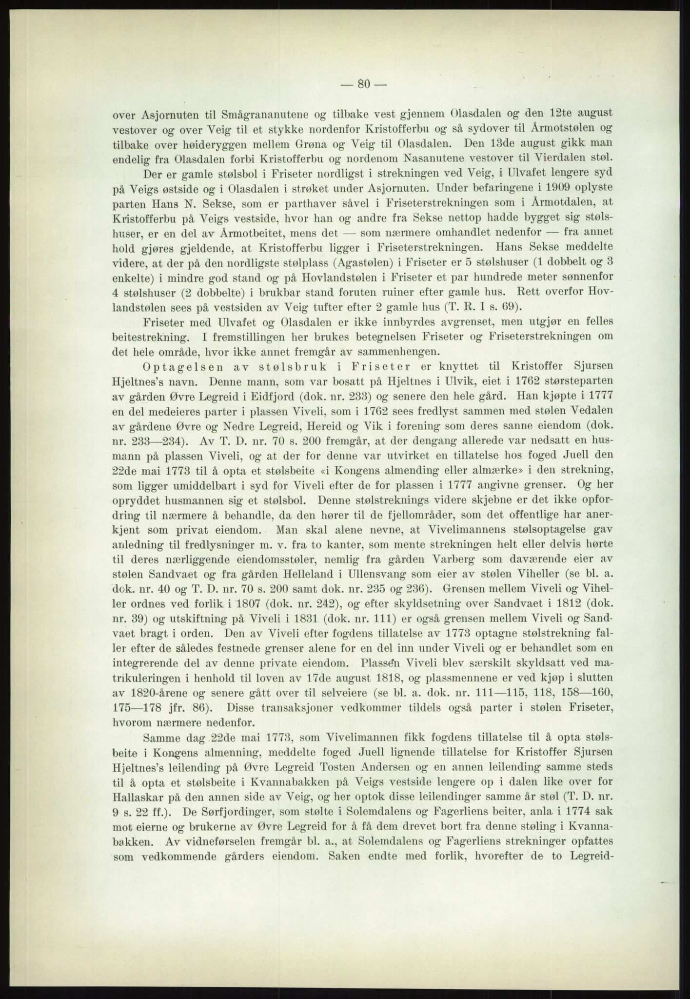 Høyfjellskommisjonen, AV/RA-S-1546/X/Xa/L0001: Nr. 1-33, 1909-1953, p. 686