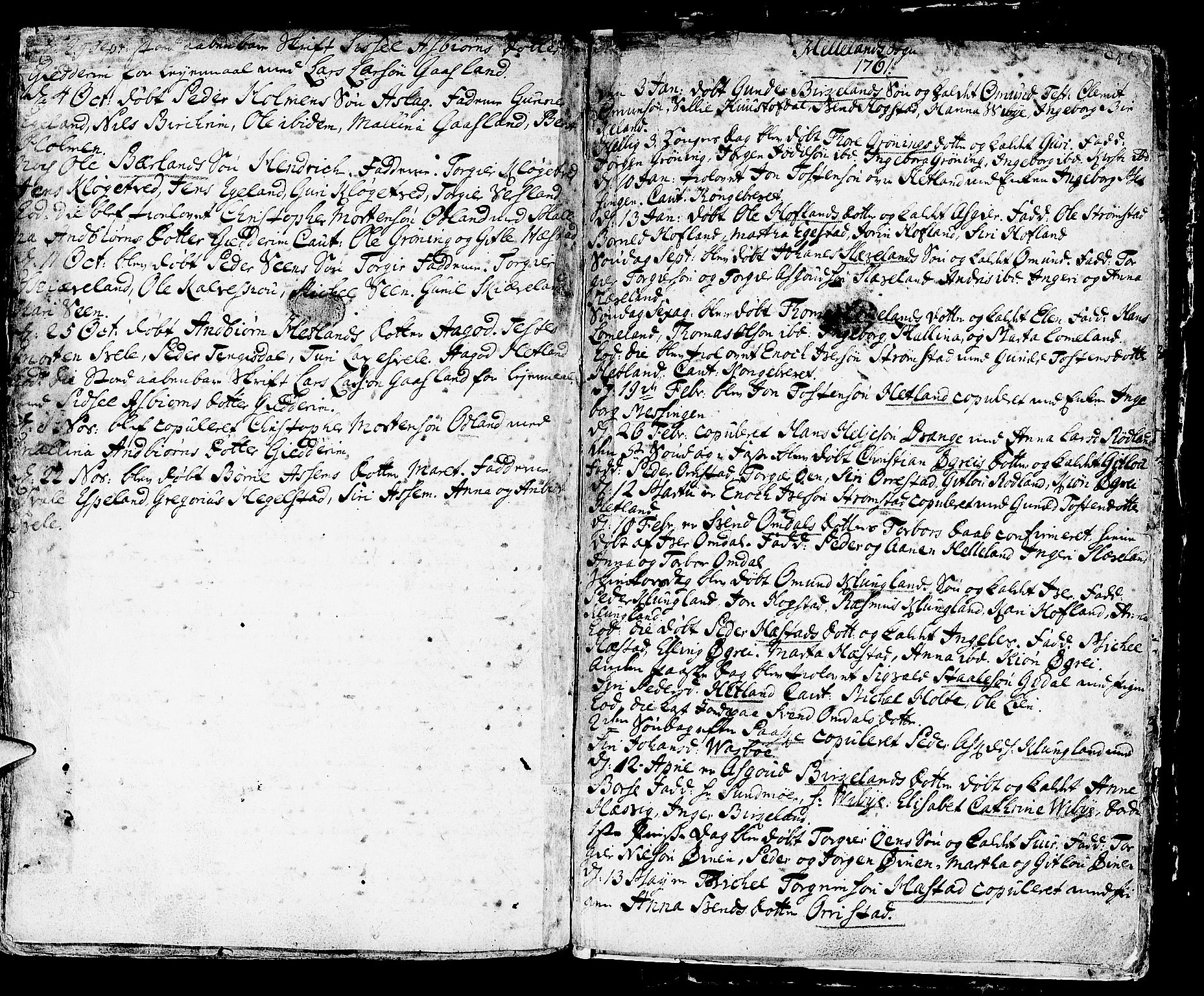 Helleland sokneprestkontor, SAST/A-101810: Parish register (official) no. A 1 /1, 1713-1761, p. 271