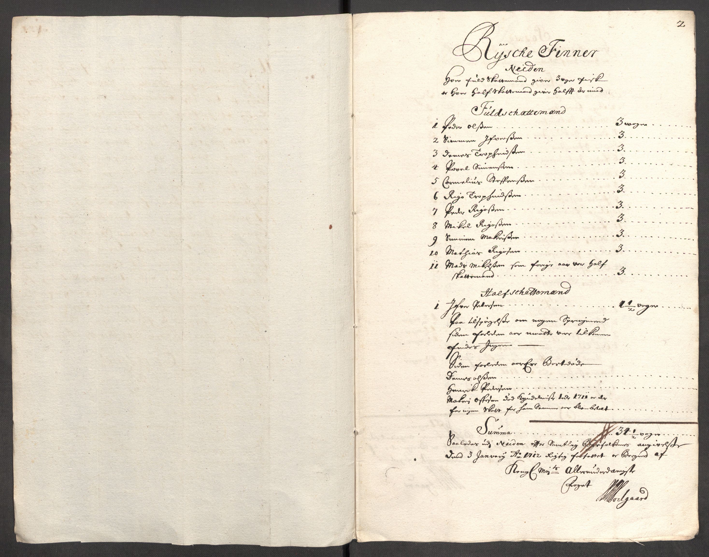 Rentekammeret inntil 1814, Reviderte regnskaper, Fogderegnskap, AV/RA-EA-4092/R69/L4855: Fogderegnskap Finnmark/Vardøhus, 1709-1712, p. 529