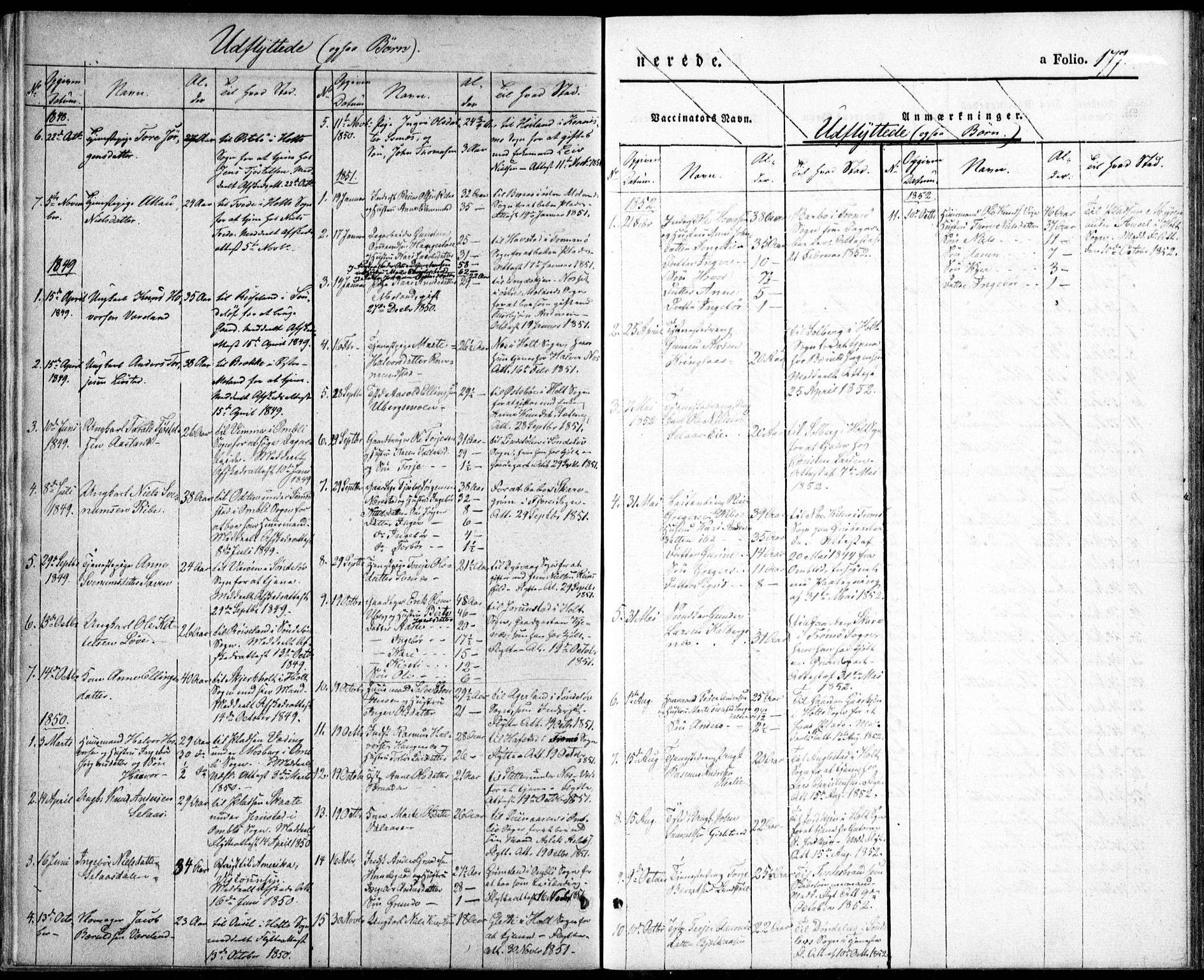 Gjerstad sokneprestkontor, AV/SAK-1111-0014/F/Fa/Fab/L0002: Parish register (official) no. A 2, 1835-1852, p. 177