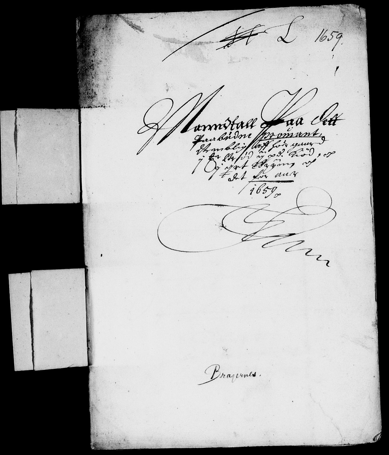 Rentekammeret inntil 1814, Reviderte regnskaper, Lensregnskaper, AV/RA-EA-5023/R/Rb/Rba/L0253: Akershus len, 1659-1660