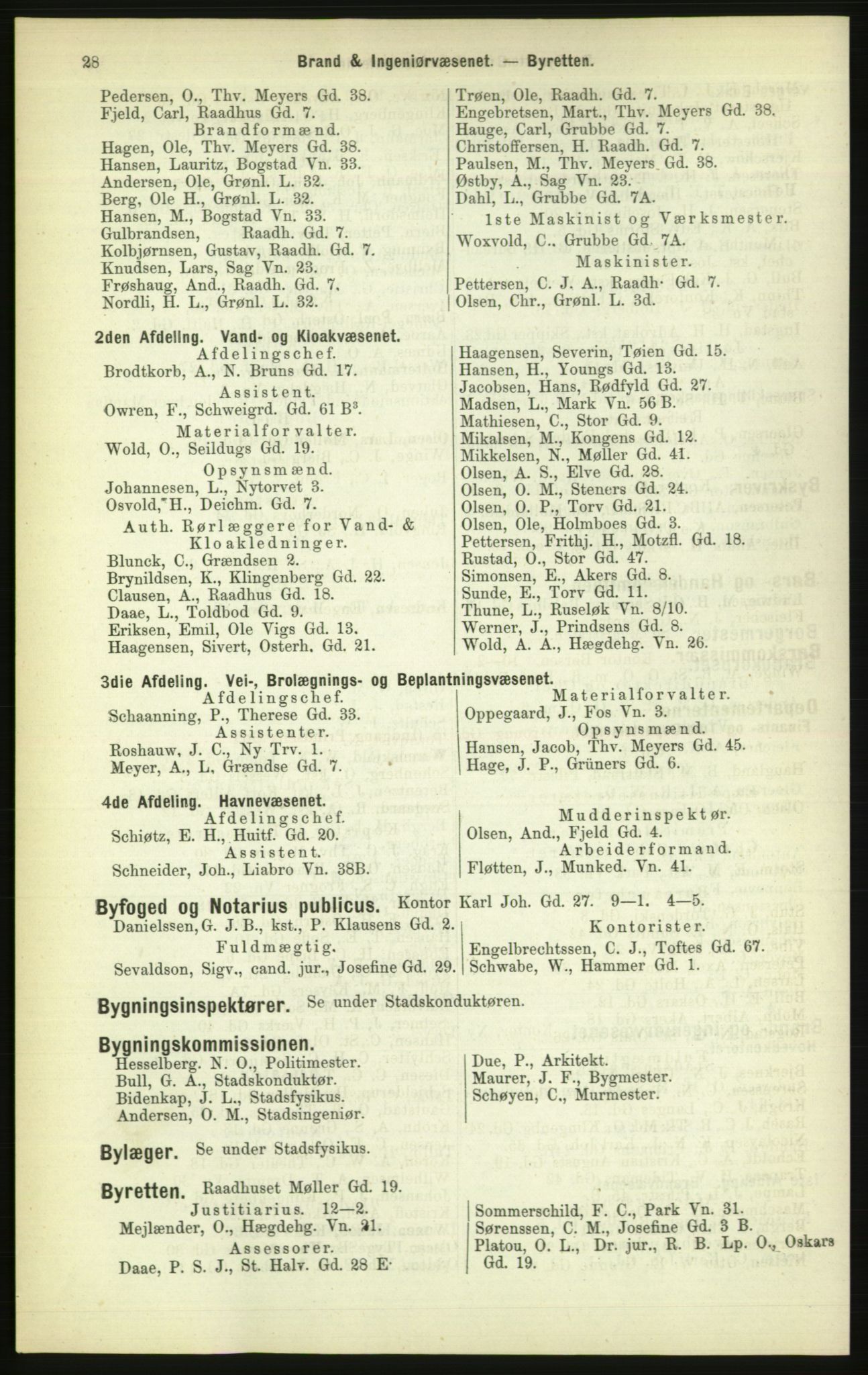 Kristiania/Oslo adressebok, PUBL/-, 1886, p. 28