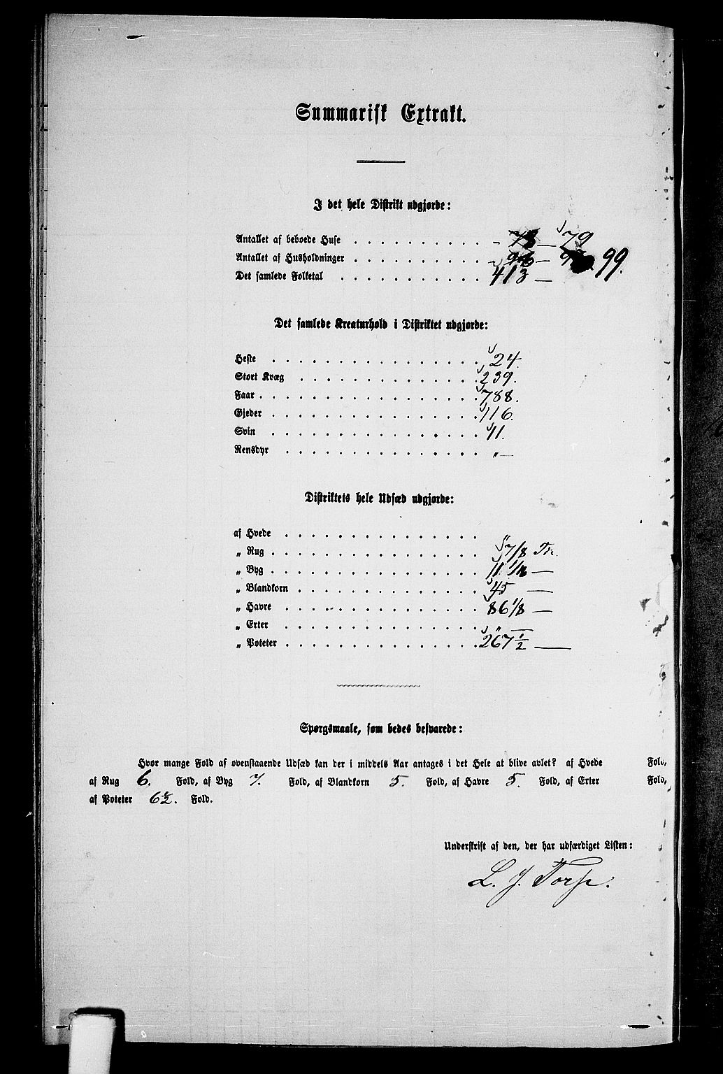 RA, 1865 census for Bakke, 1865, p. 111