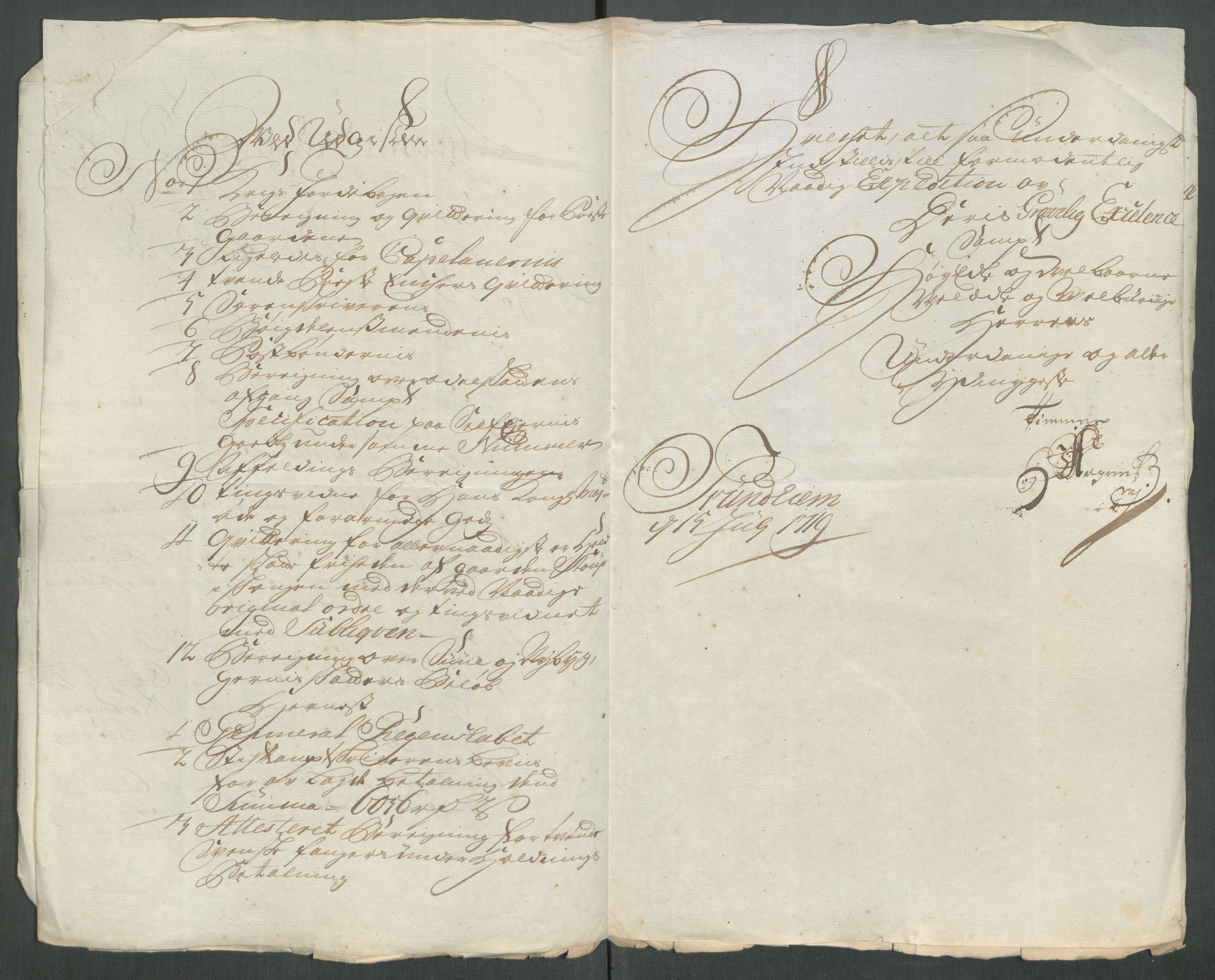 Rentekammeret inntil 1814, Reviderte regnskaper, Fogderegnskap, AV/RA-EA-4092/R62/L4208: Fogderegnskap Stjørdal og Verdal, 1718, p. 24