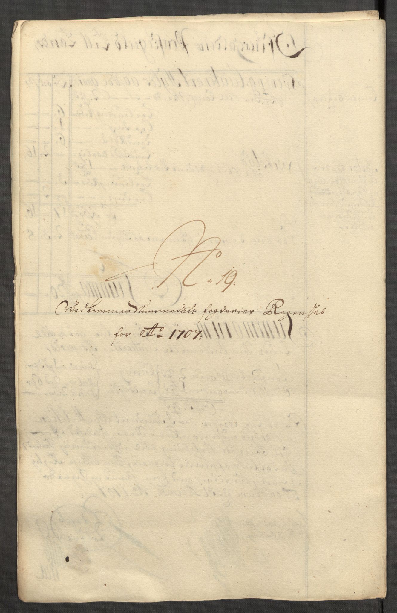 Rentekammeret inntil 1814, Reviderte regnskaper, Fogderegnskap, RA/EA-4092/R64/L4430: Fogderegnskap Namdal, 1707-1708, p. 181