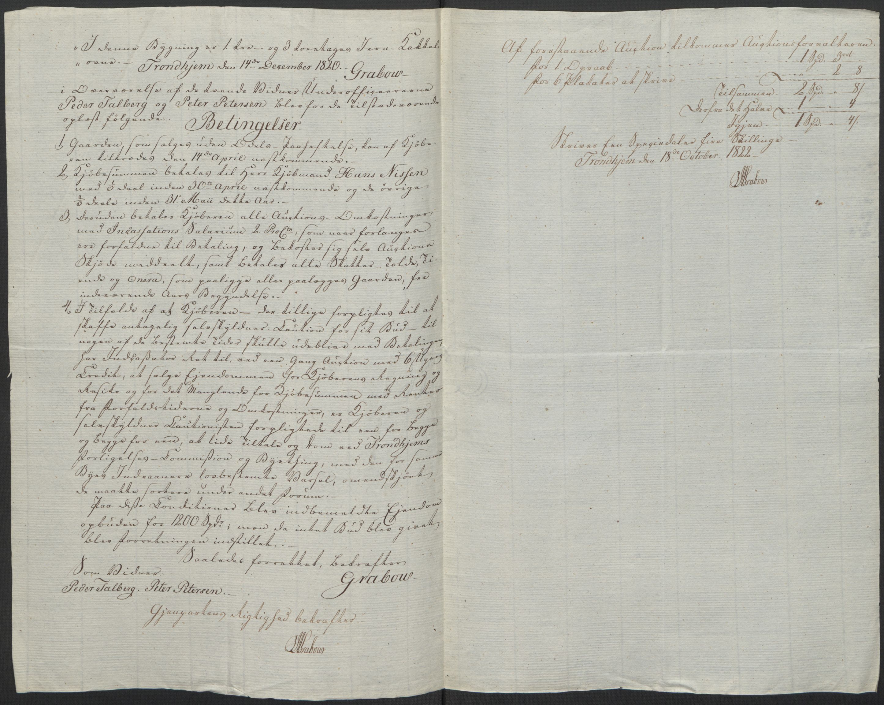 Forsvaret, Generalauditøren, AV/RA-RAFA-1772/F/Fj/Fja/L0038: --, 1744-1821, p. 238