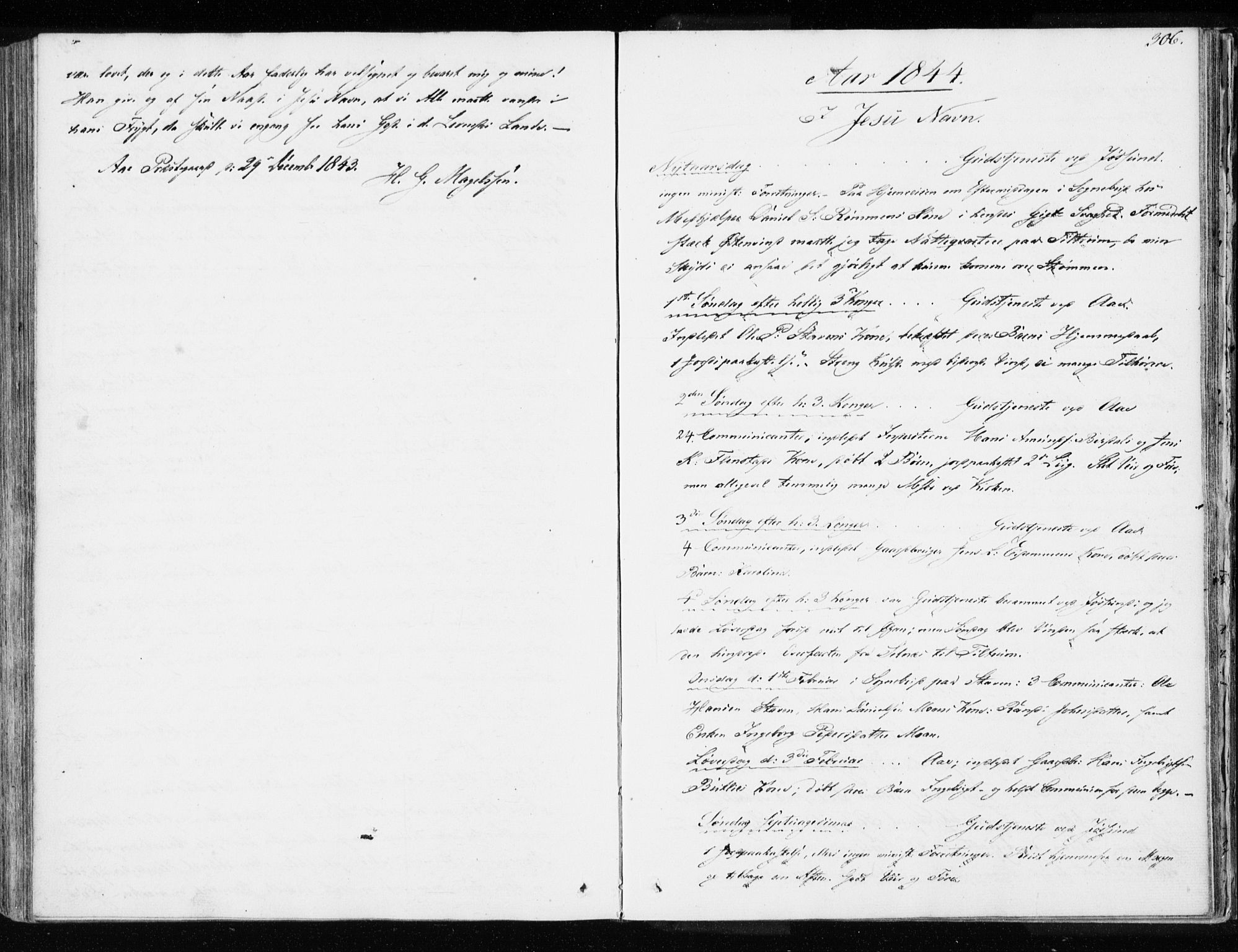 Ministerialprotokoller, klokkerbøker og fødselsregistre - Sør-Trøndelag, SAT/A-1456/655/L0676: Parish register (official) no. 655A05, 1830-1847, p. 306