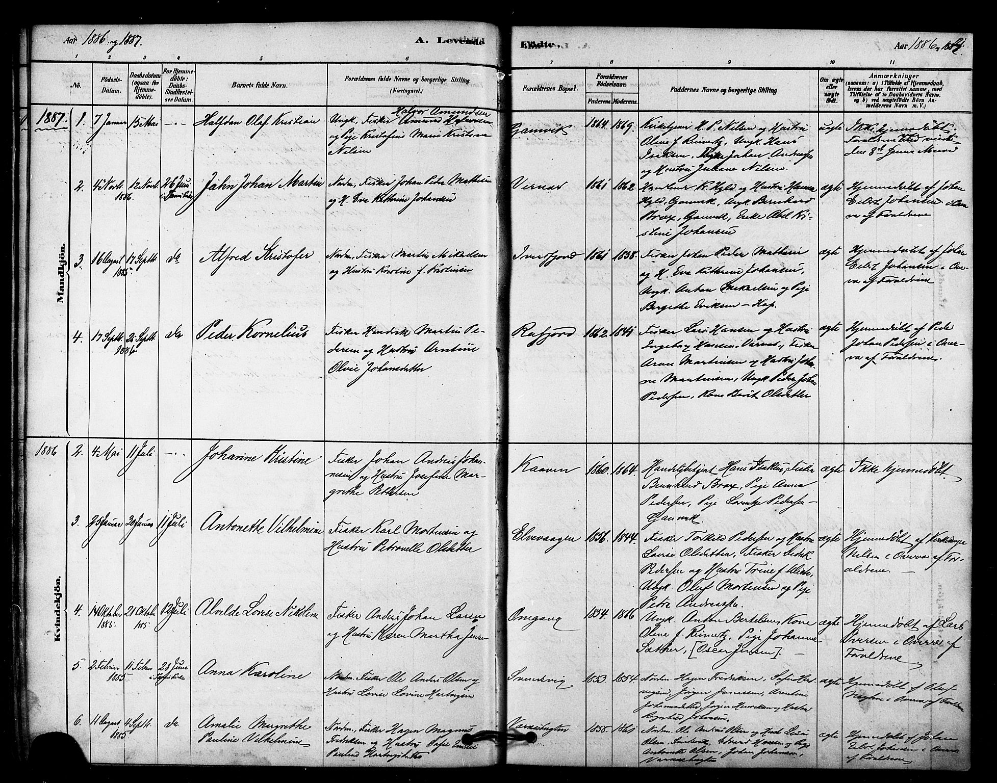 Tana sokneprestkontor, AV/SATØ-S-1334/H/Ha/L0003kirke: Parish register (official) no. 3, 1878-1892, p. 21