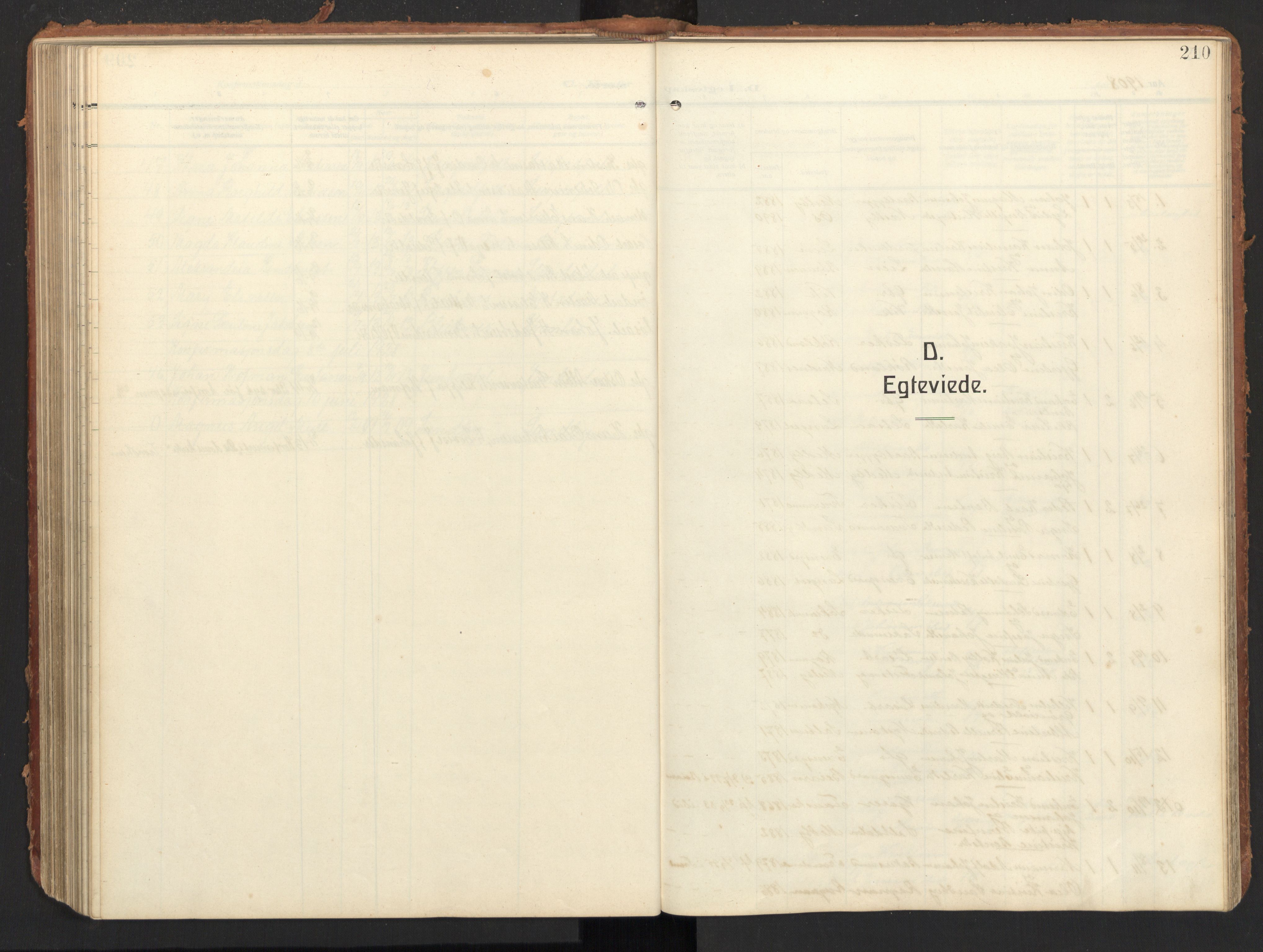 Ministerialprotokoller, klokkerbøker og fødselsregistre - Nordland, SAT/A-1459/847/L0683: Parish register (copy) no. 847C11, 1908-1929, p. 210