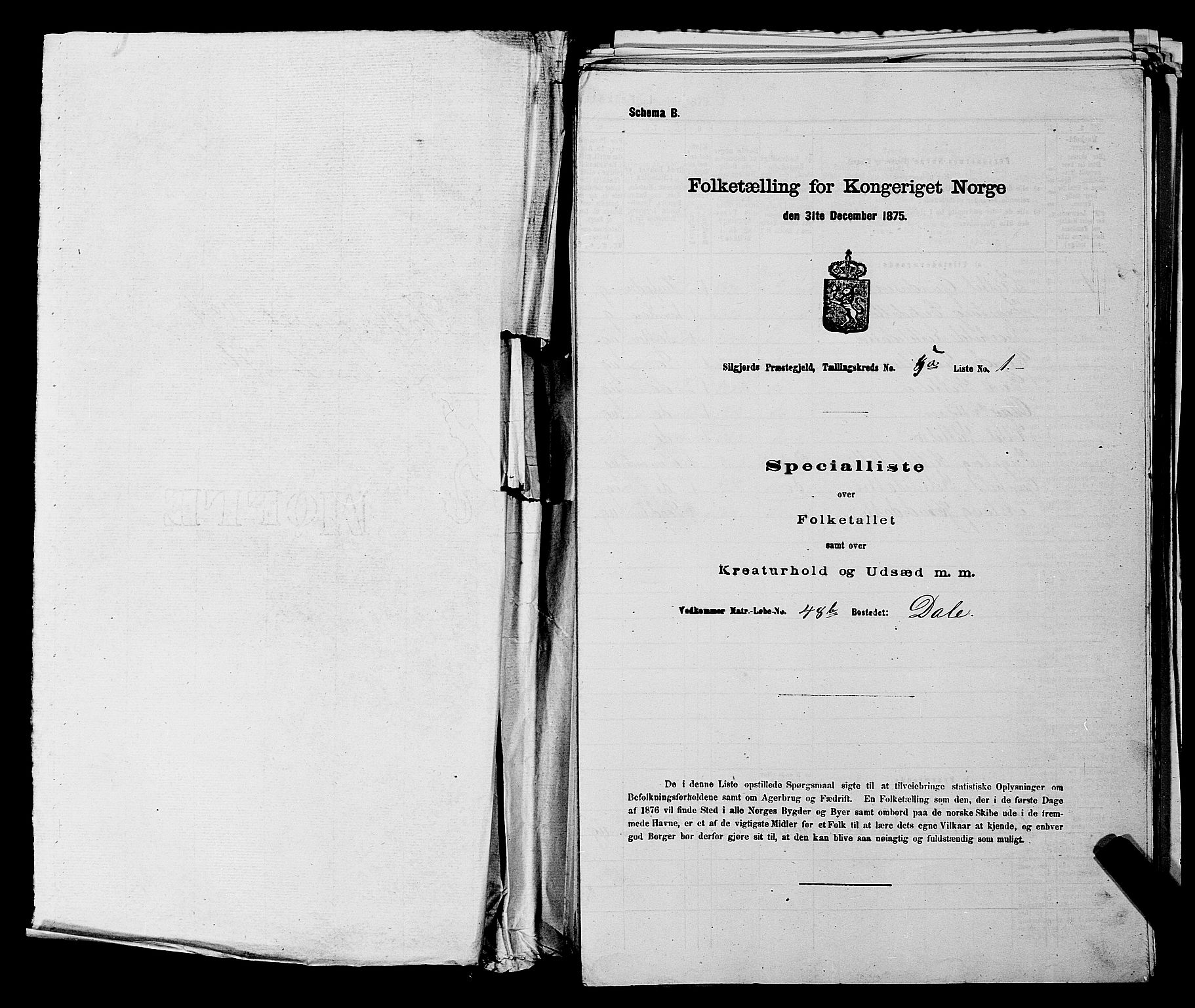 SAKO, 1875 census for 0828P Seljord, 1875, p. 550