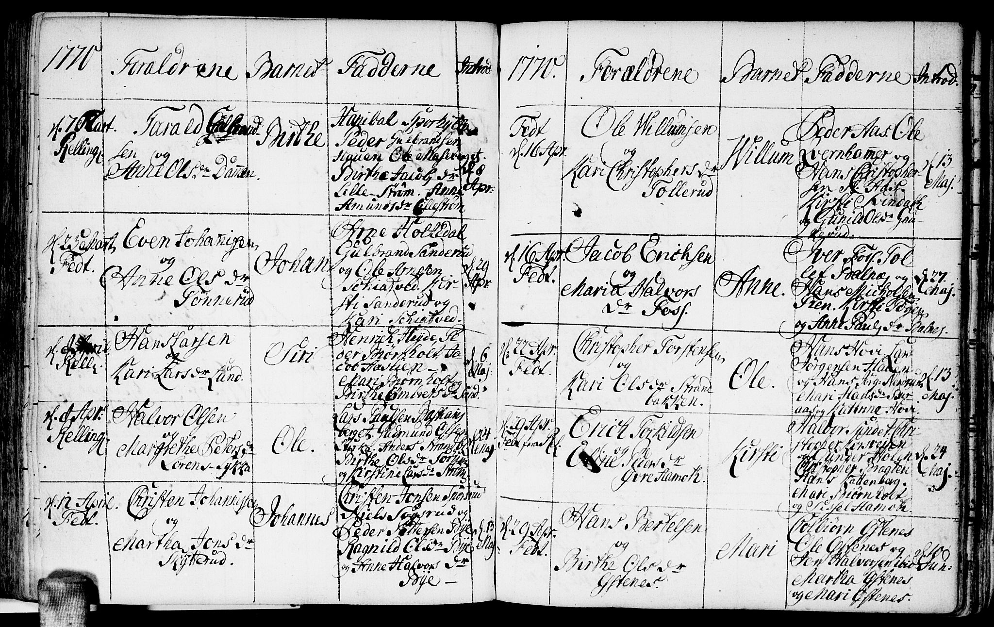 Fet prestekontor Kirkebøker, AV/SAO-A-10370a/F/Fa/L0004: Parish register (official) no. I 4, 1751-1773, p. 126