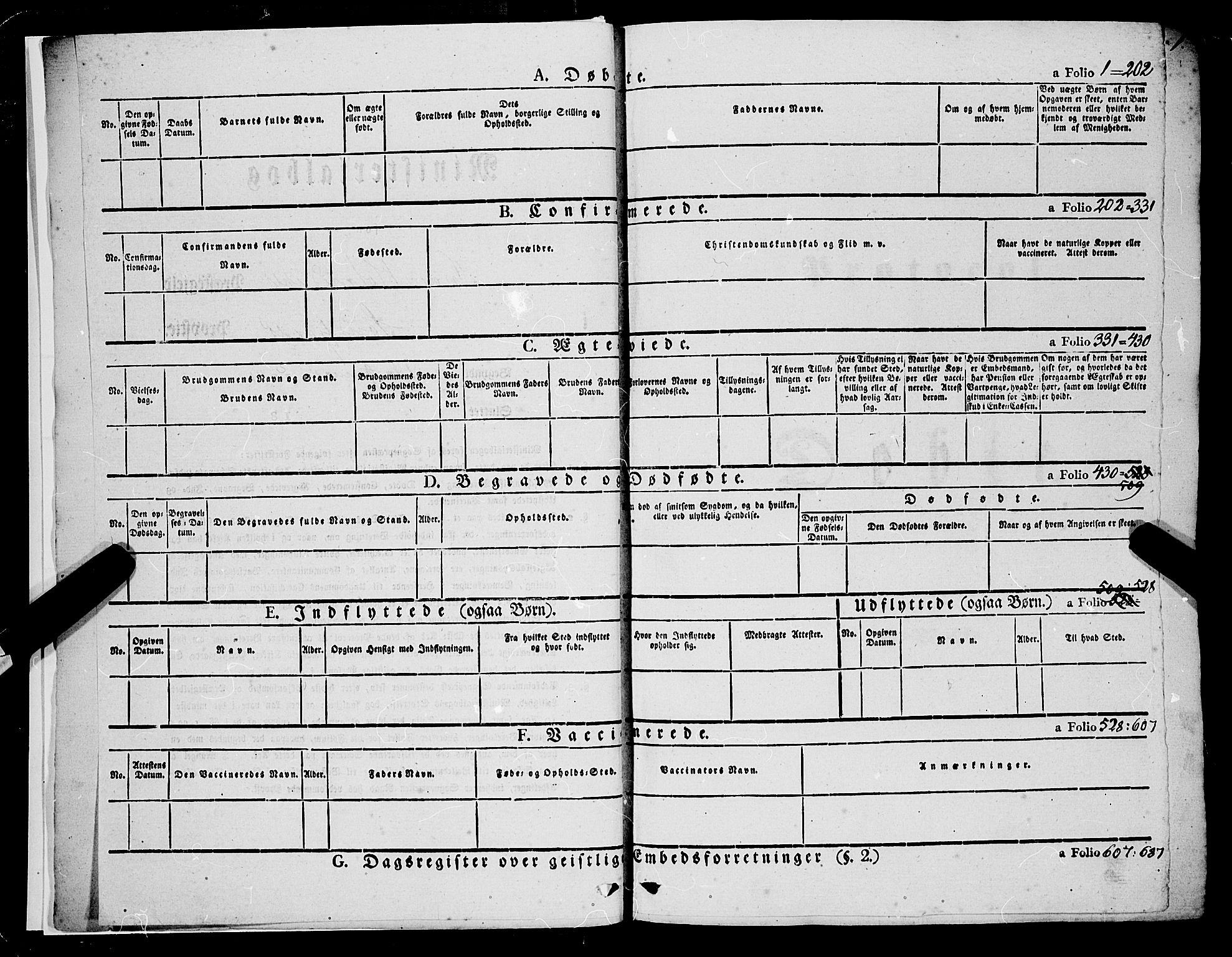 Gaular sokneprestembete, AV/SAB-A-80001/H/Haa: Parish register (official) no. A 4I, 1840-1859