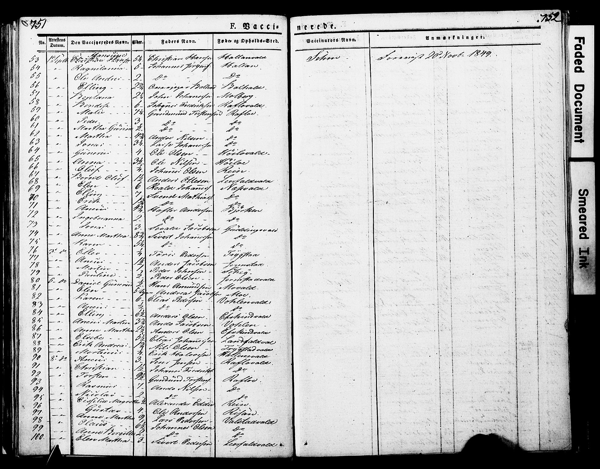 Ministerialprotokoller, klokkerbøker og fødselsregistre - Nord-Trøndelag, SAT/A-1458/723/L0243: Parish register (official) no. 723A12, 1822-1851, p. 751-752