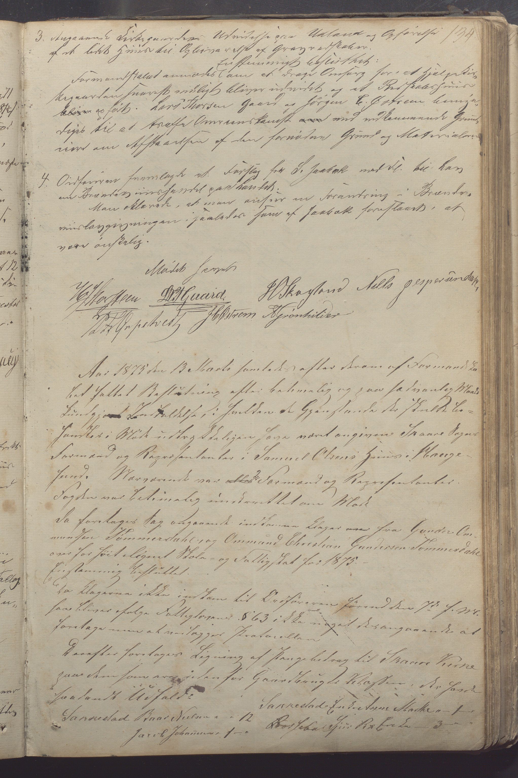 Torvastad kommune - Formannskapet, IKAR/K-101331/A/L0003: Forhandlingsprotokoll, 1861-1890, p. 134a