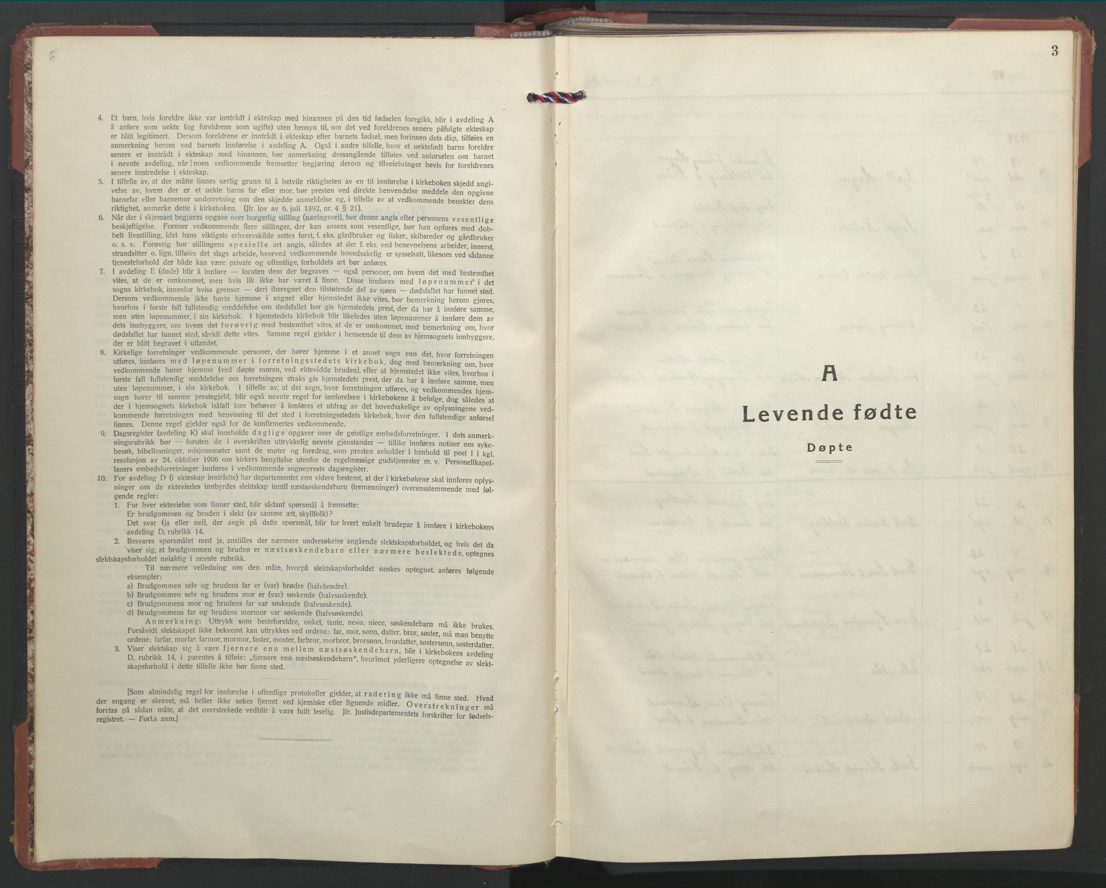 Ministerialprotokoller, klokkerbøker og fødselsregistre - Møre og Romsdal, AV/SAT-A-1454/558/L0705: Parish register (copy) no. 558C06, 1940-1953, p. 3