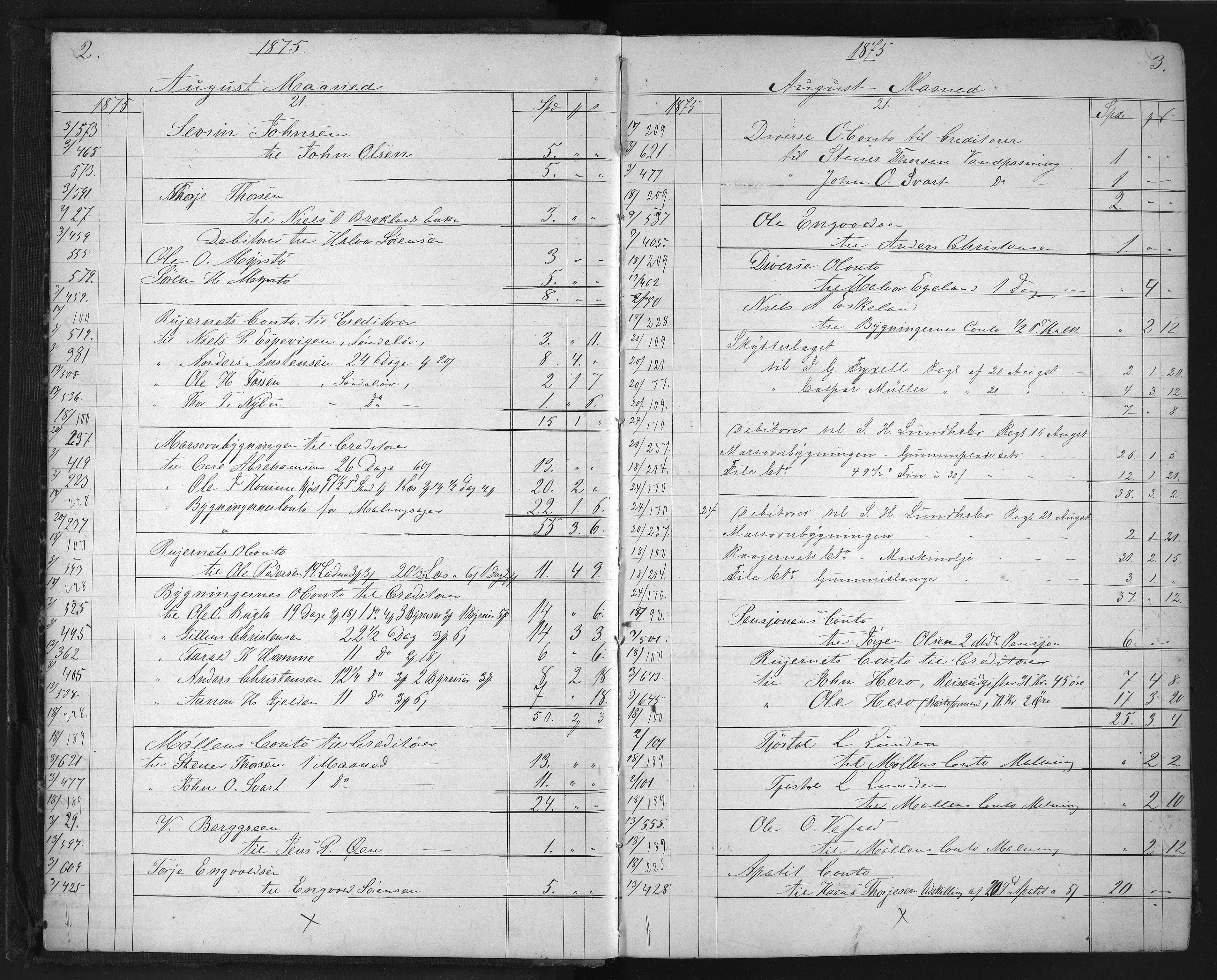 Egelands Verk, NESJ/NJM-002/08/L0018: Journal dirftsomk. Diverse, 1875-1878