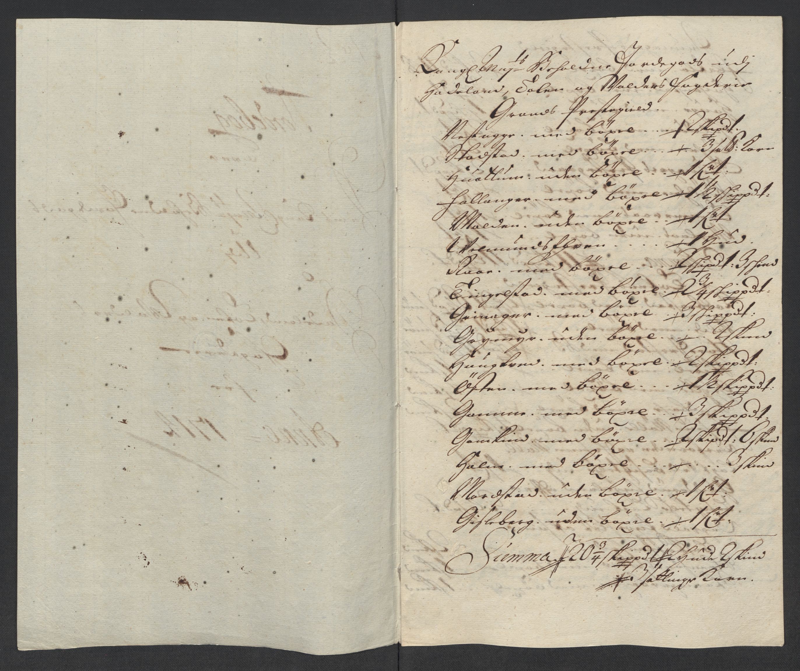 Rentekammeret inntil 1814, Reviderte regnskaper, Fogderegnskap, AV/RA-EA-4092/R18/L1313: Fogderegnskap Hadeland, Toten og Valdres, 1714, p. 35