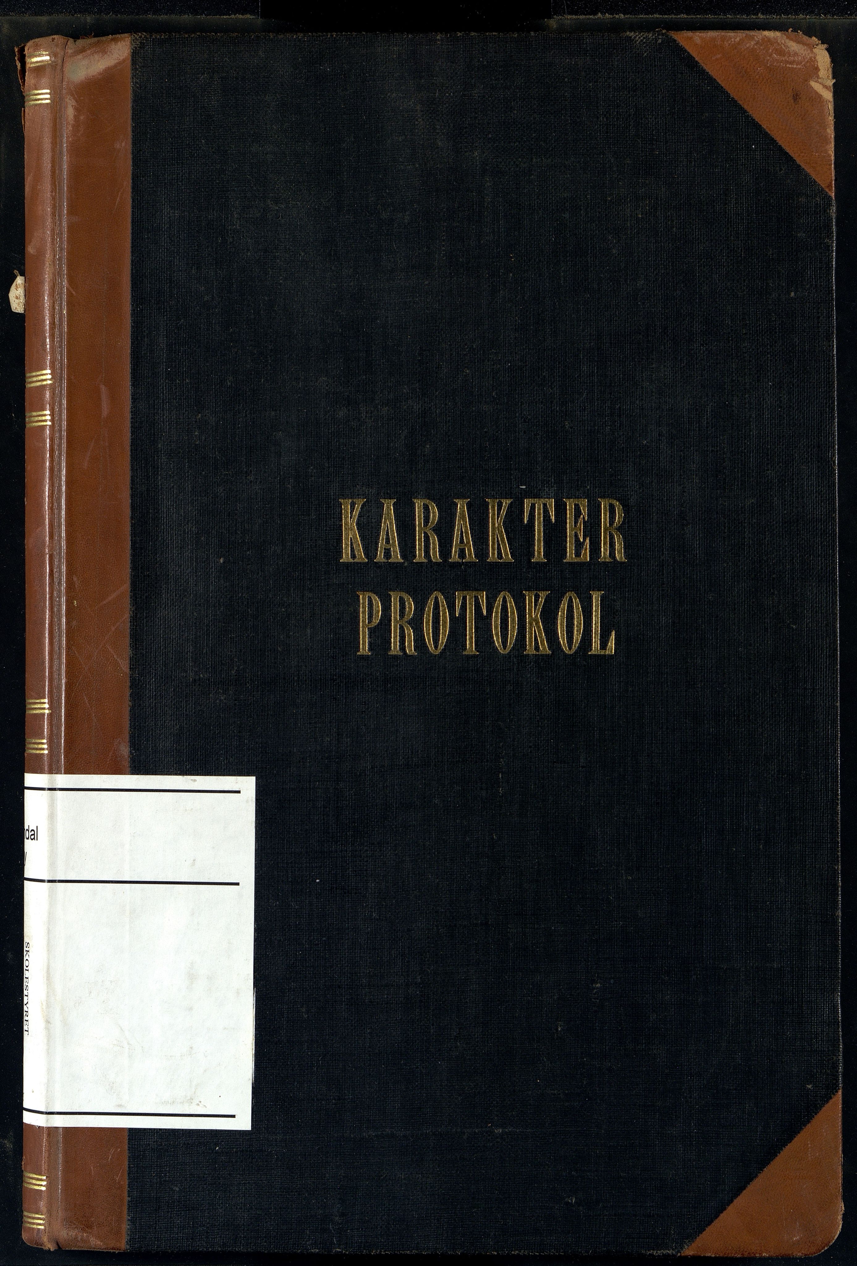 Mandal By - Mandal Allmueskole/Folkeskole/Skole, ARKSOR/1002MG551/G/L0063: Karakterprotokoll, 1917-1922