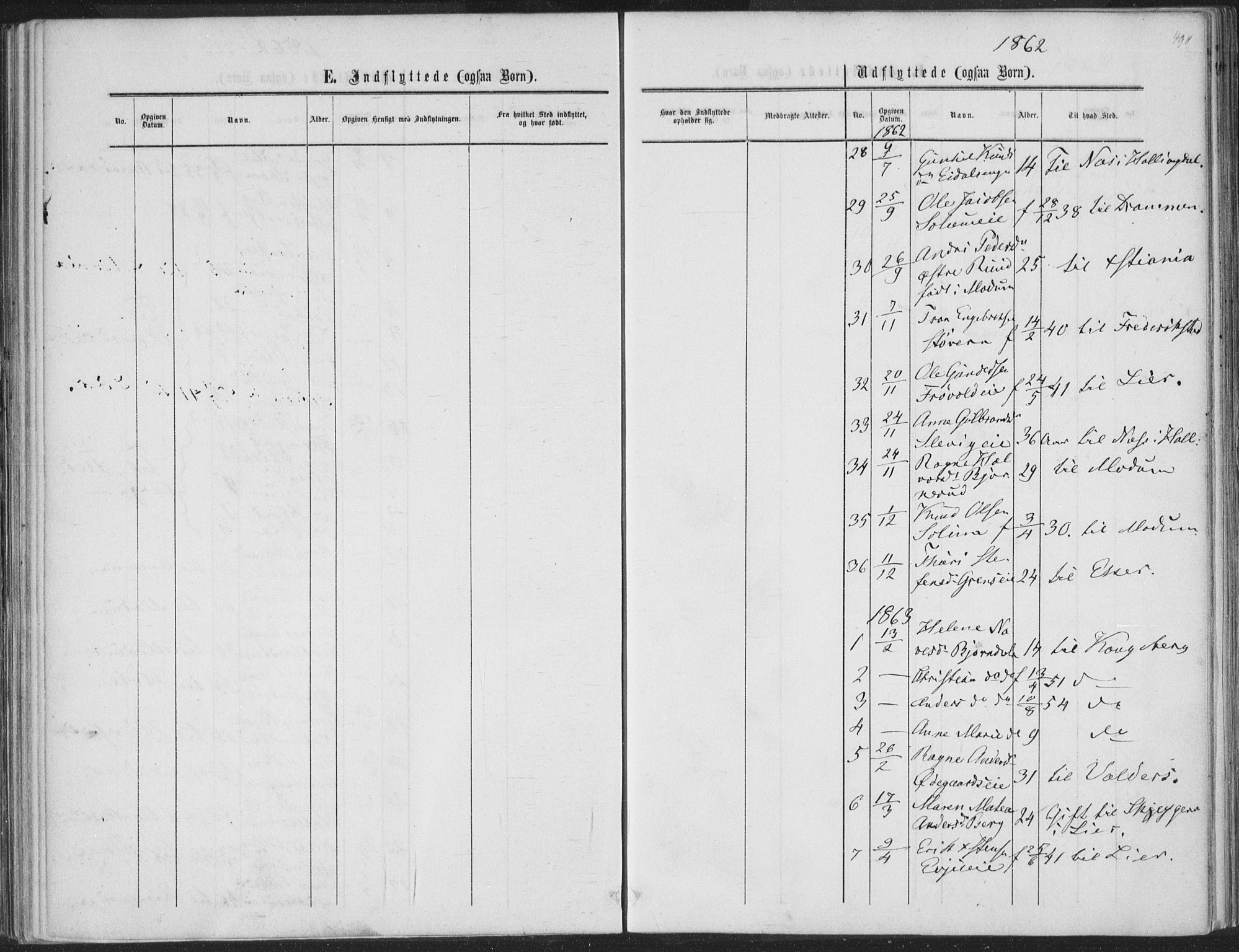 Sigdal kirkebøker, SAKO/A-245/F/Fa/L0009b: Parish register (official) no. I 9B, 1860-1871, p. 498