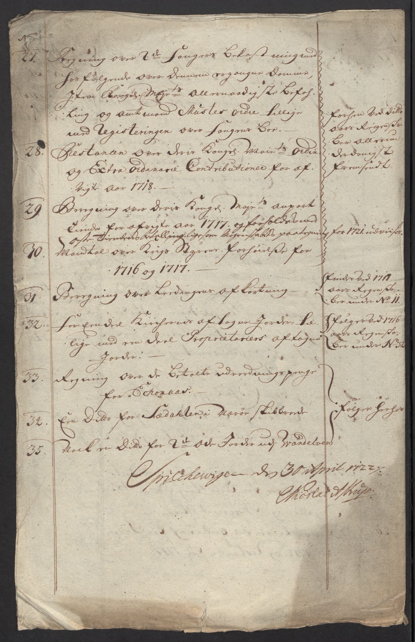 Rentekammeret inntil 1814, Reviderte regnskaper, Fogderegnskap, AV/RA-EA-4092/R54/L3570: Fogderegnskap Sunnmøre, 1718, p. 27