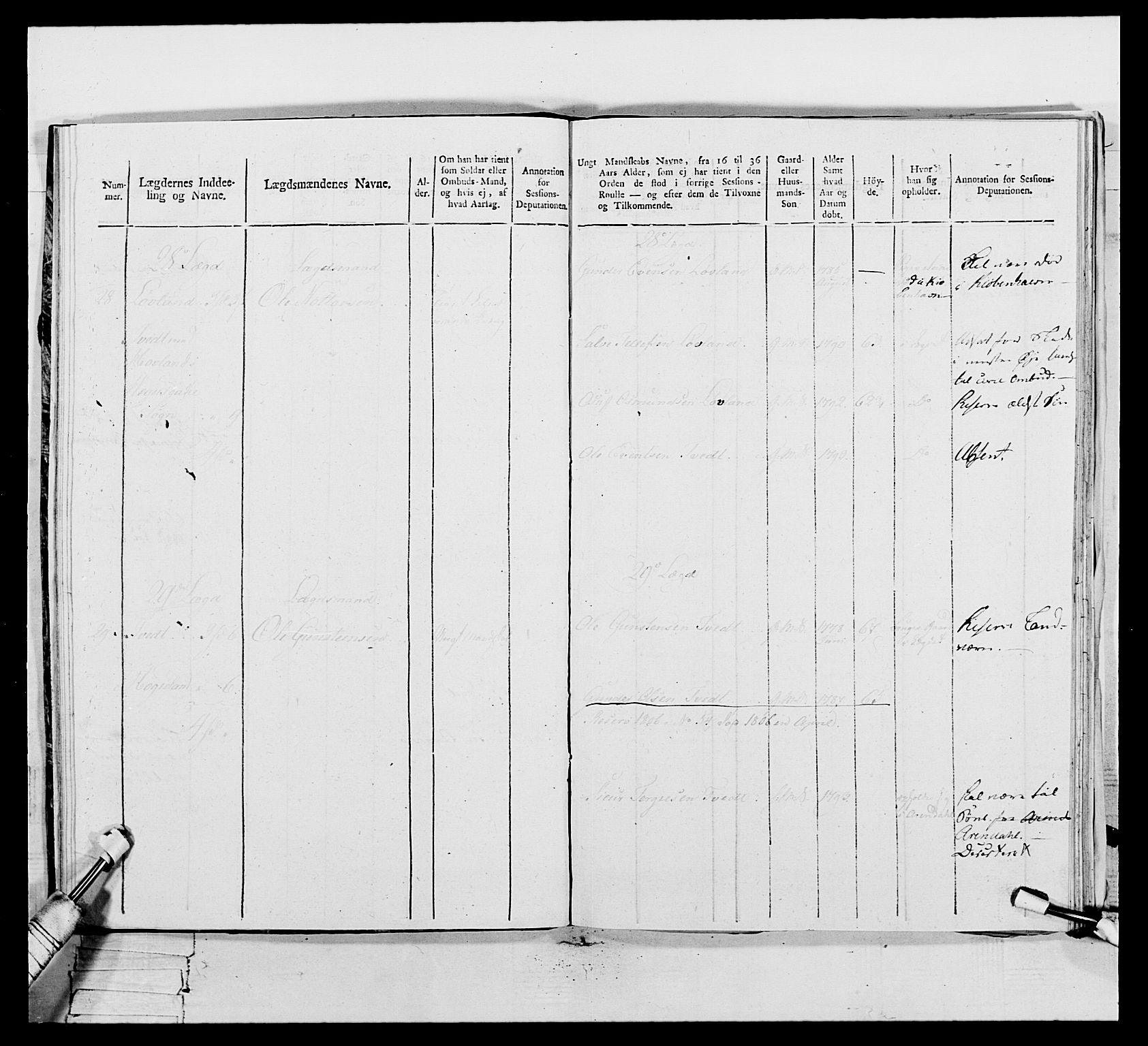 Generalitets- og kommissariatskollegiet, Det kongelige norske kommissariatskollegium, AV/RA-EA-5420/E/Eh/L0111: Vesterlenske nasjonale infanteriregiment, 1810, p. 209