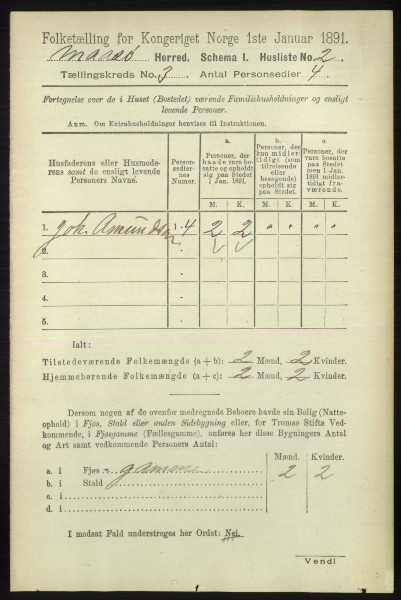 RA, 1891 census for 2018 Måsøy, 1891, p. 363