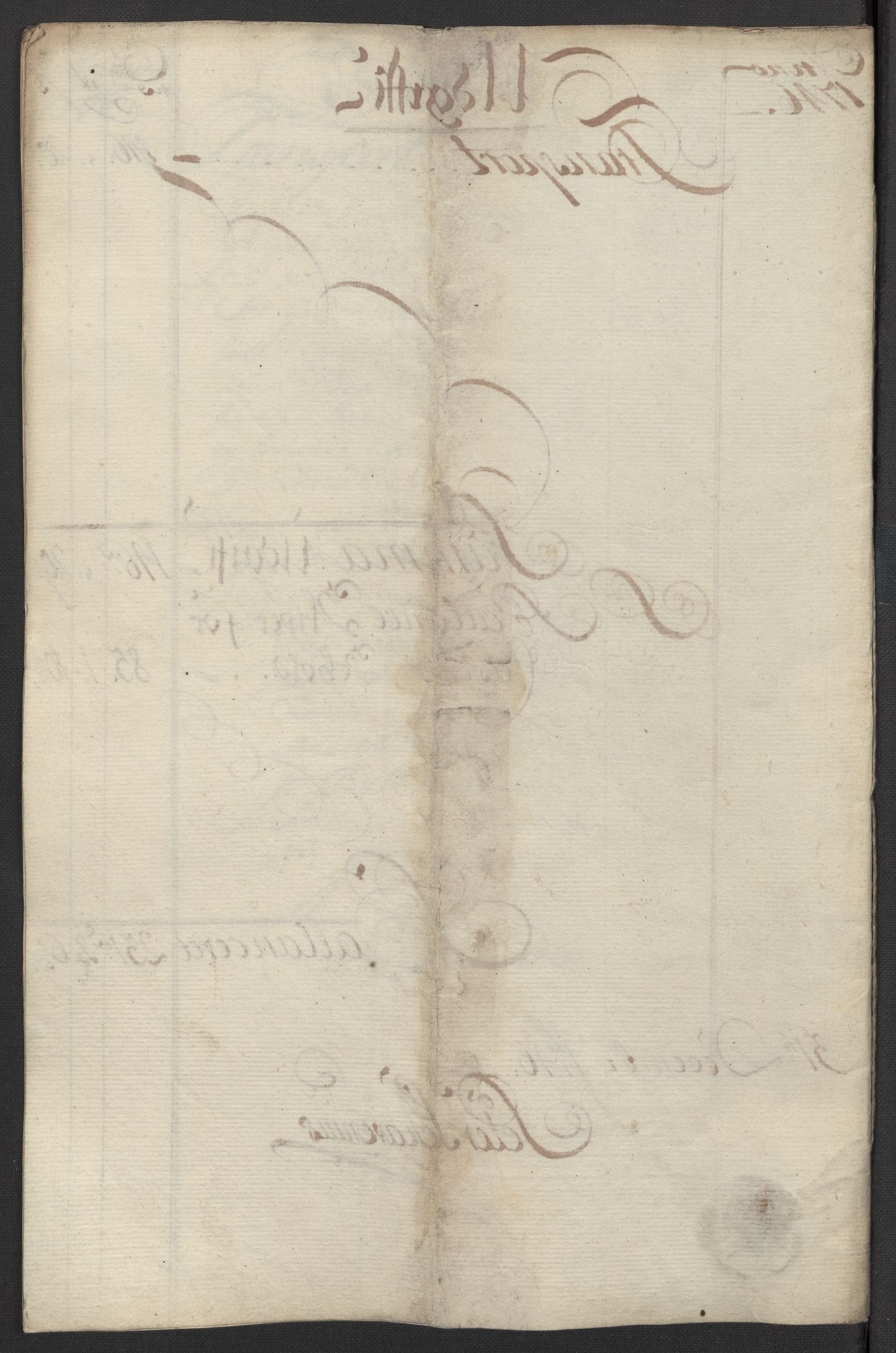 Kristiania tukthus, AV/SAO-A-10644/A/Ad/Adb/L0011: Innkomne skriv, rapporter og regnskap, 1742-1783, p. 44