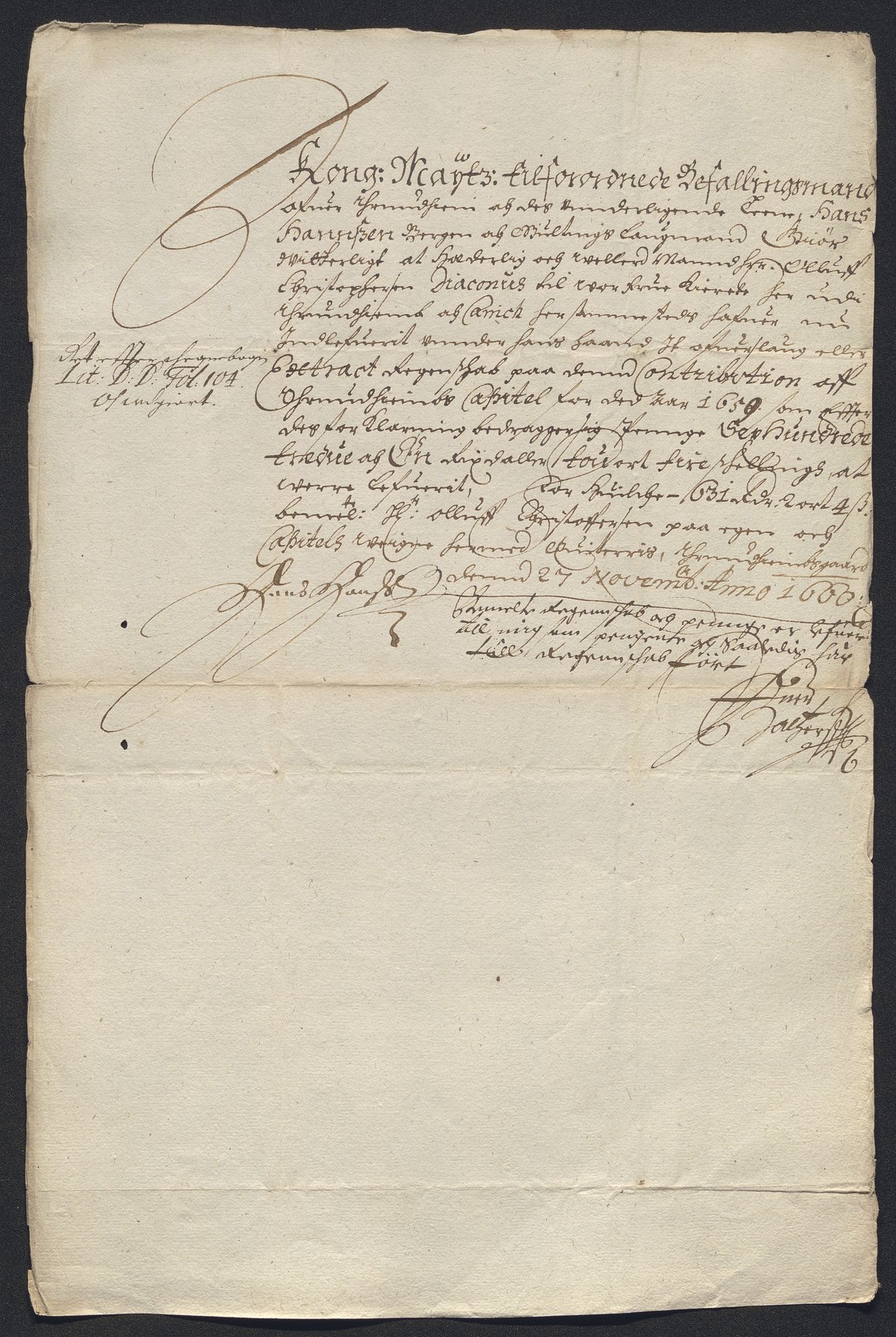Rentekammeret inntil 1814, Reviderte regnskaper, Kirkeregnskap, RA/EA-4067/Rf/L0129: Kirkeregnskap, 1625-1684, p. 409