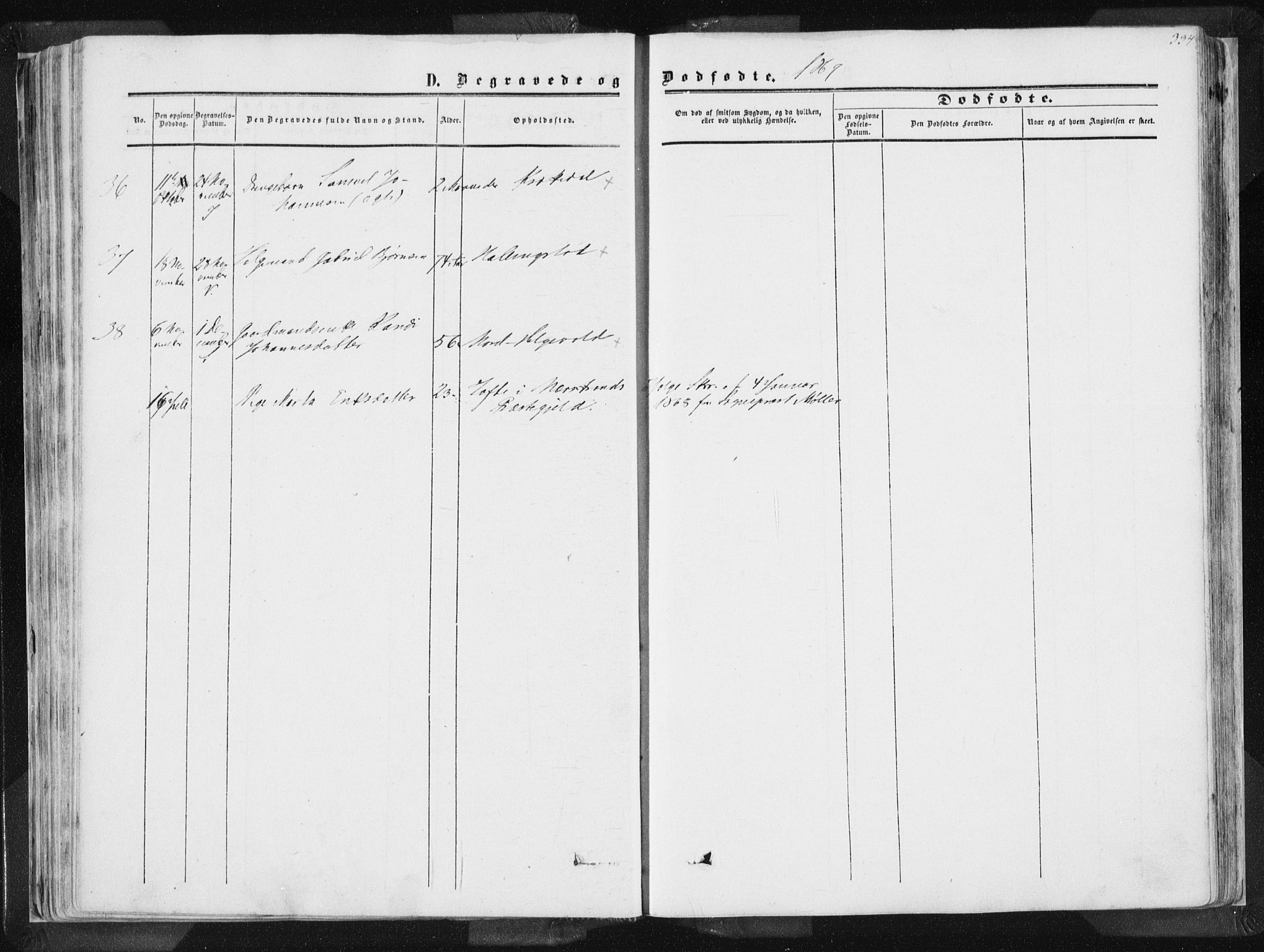 Vikedal sokneprestkontor, AV/SAST-A-101840/01/IV: Parish register (official) no. A 6.2, 1851-1867, p. 334