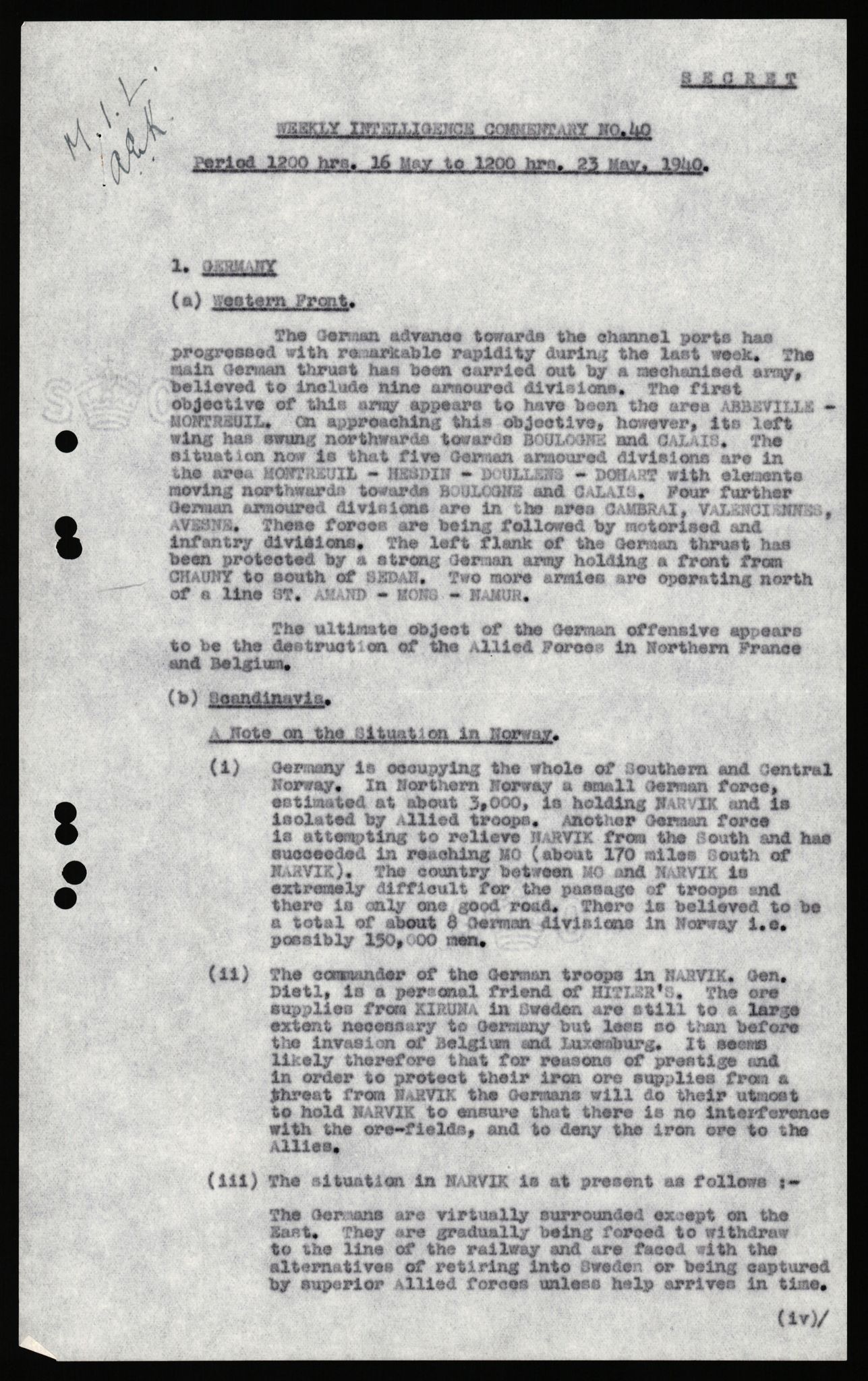 Forsvaret, Forsvarets krigshistoriske avdeling, AV/RA-RAFA-2017/Y/Yd/L0172: II-C-11-940-970  -  Storbritannia.  Frankrike.  Polen.  Jugoslavia., 1940-1945, p. 52