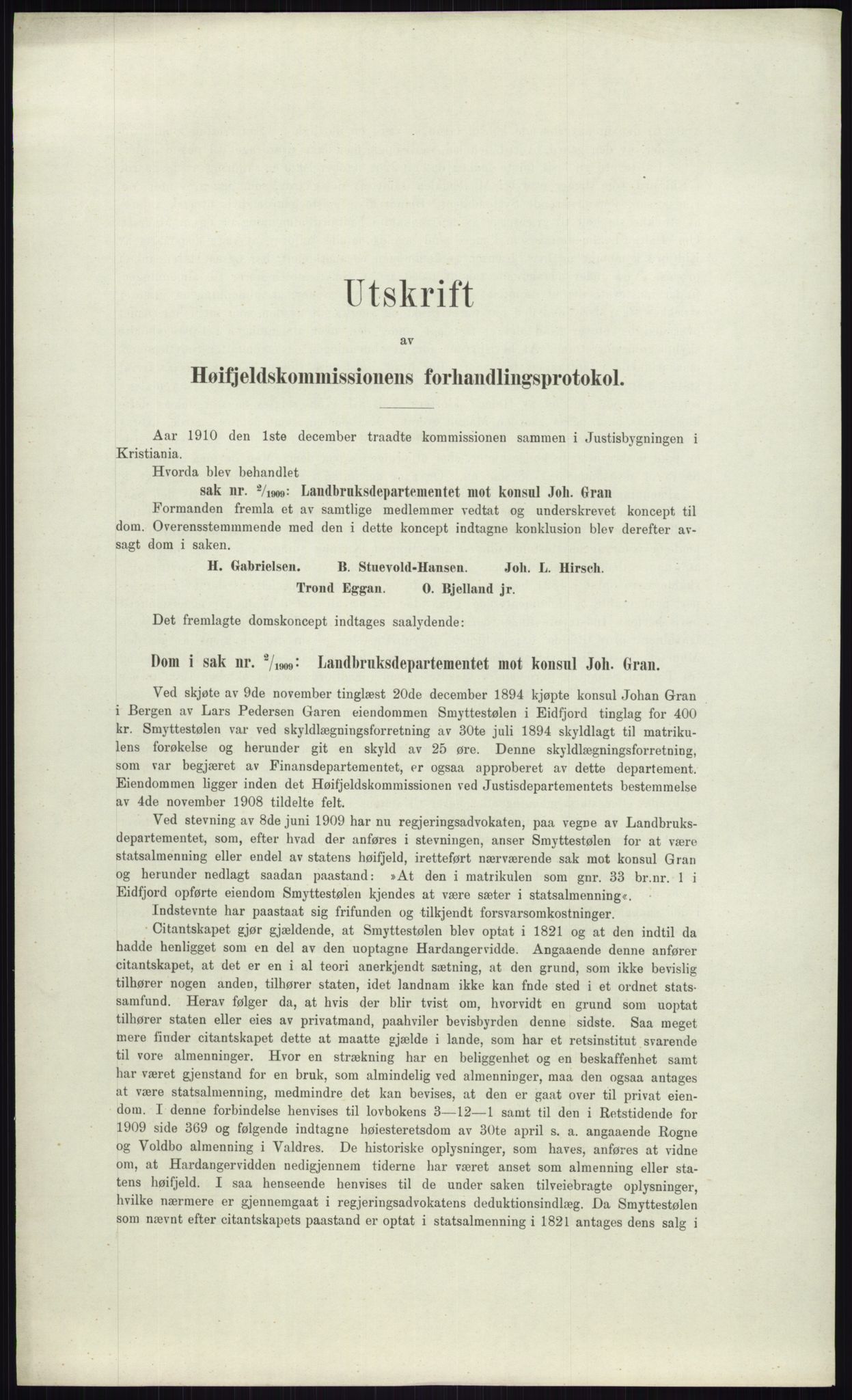 Høyfjellskommisjonen, RA/S-1546/X/Xa/L0001: Nr. 1-33, 1909-1953, p. 465