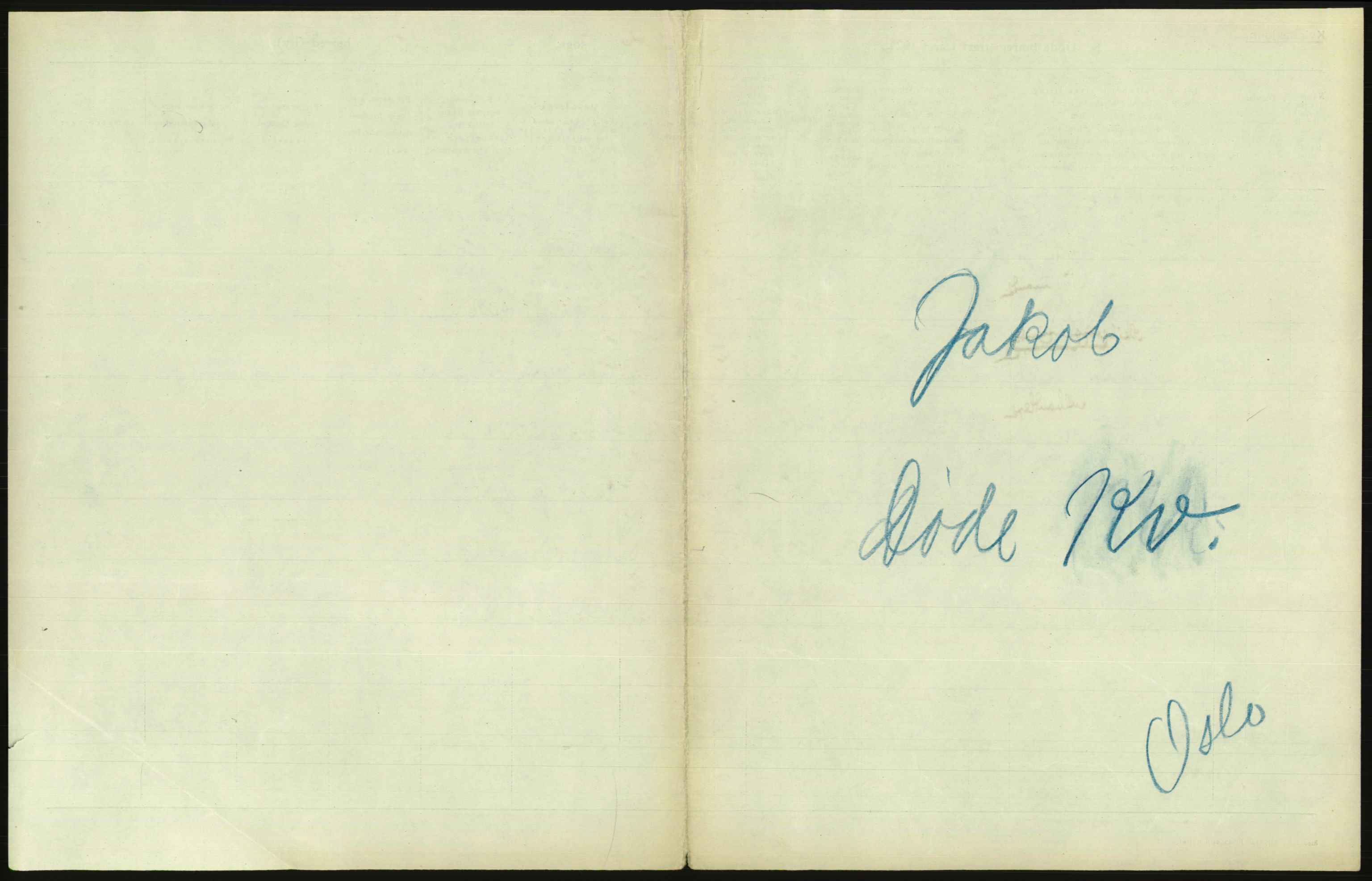 Statistisk sentralbyrå, Sosiodemografiske emner, Befolkning, AV/RA-S-2228/D/Df/Dfc/Dfcf/L0010: Oslo: Døde kvinner, dødfødte, 1926, p. 293