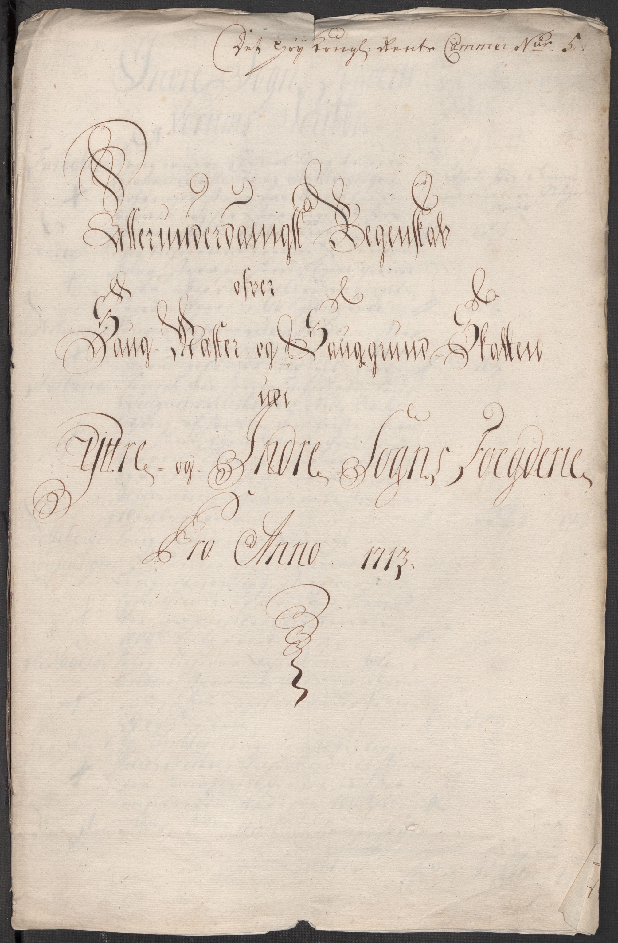 Rentekammeret inntil 1814, Reviderte regnskaper, Fogderegnskap, RA/EA-4092/R52/L3319: Fogderegnskap Sogn, 1713-1714, p. 157