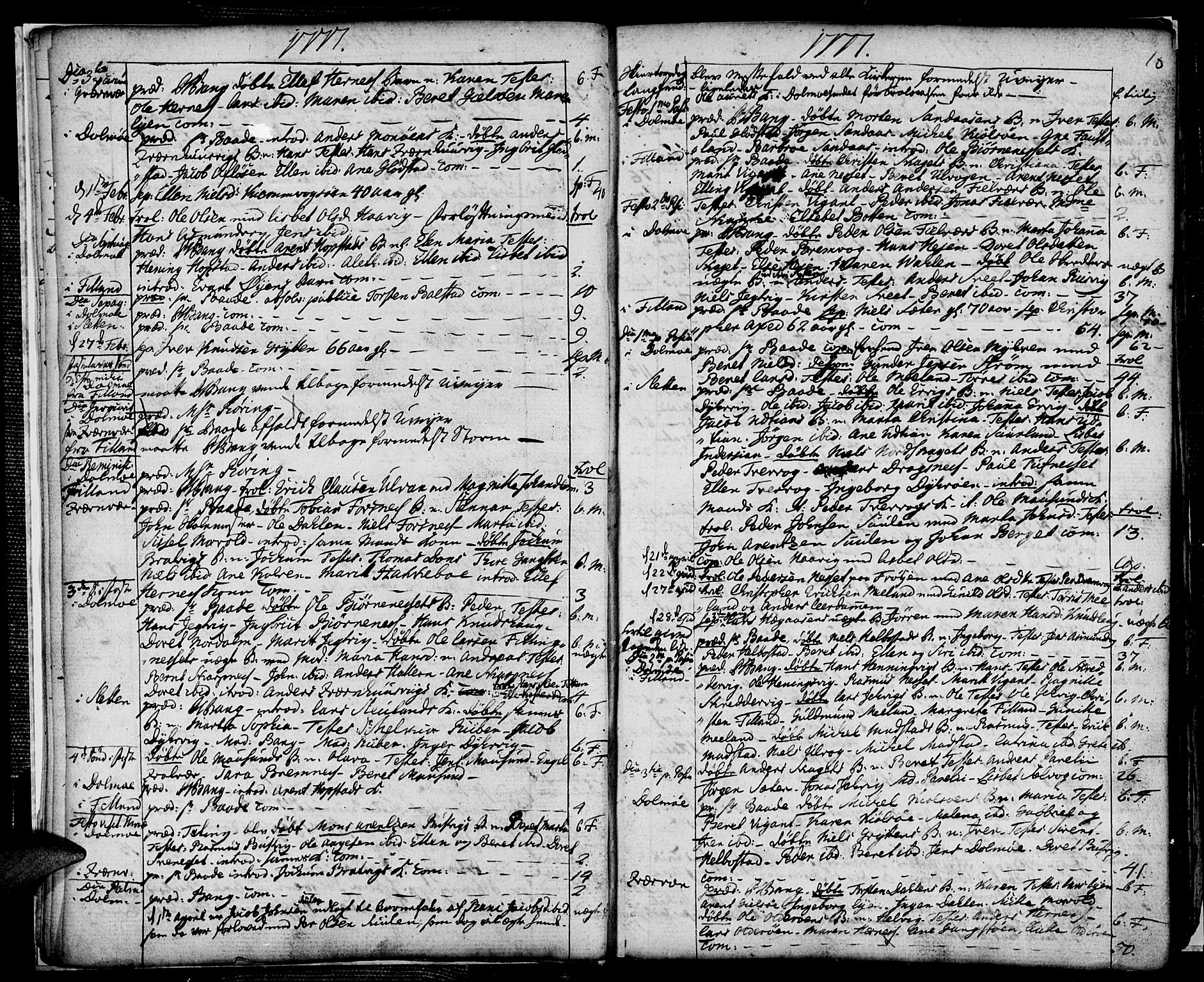 Ministerialprotokoller, klokkerbøker og fødselsregistre - Sør-Trøndelag, SAT/A-1456/634/L0526: Parish register (official) no. 634A02, 1775-1818, p. 10