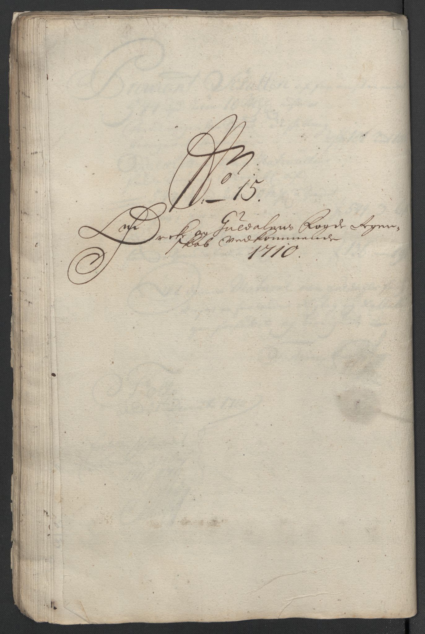 Rentekammeret inntil 1814, Reviderte regnskaper, Fogderegnskap, AV/RA-EA-4092/R60/L3960: Fogderegnskap Orkdal og Gauldal, 1710, p. 250