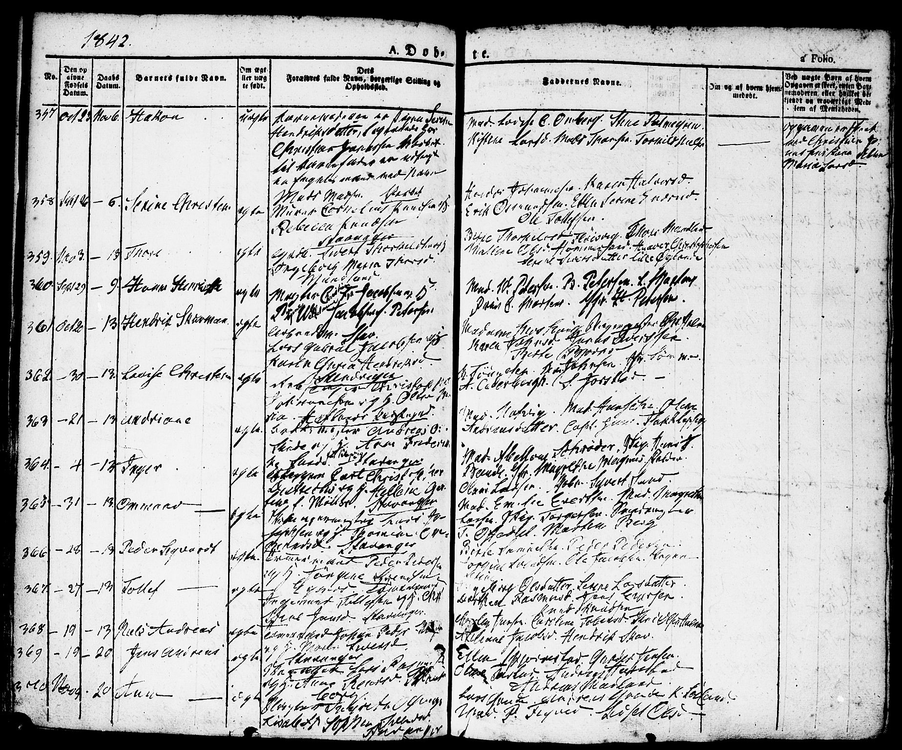 Domkirken sokneprestkontor, AV/SAST-A-101812/001/30/30BA/L0011: Parish register (official) no. A 11, 1832-1856