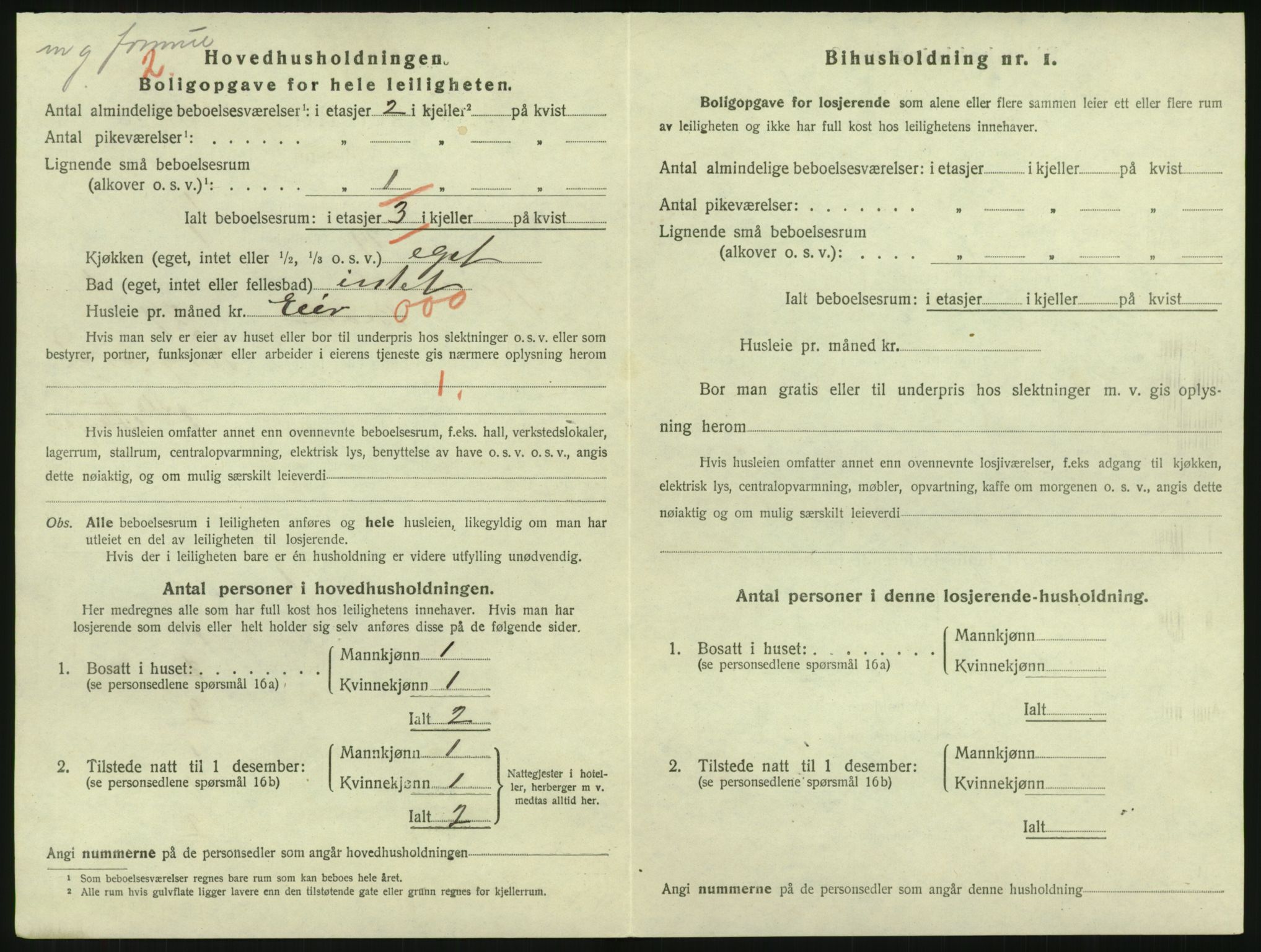 SAK, 1920 census for Grimstad, 1920, p. 1212